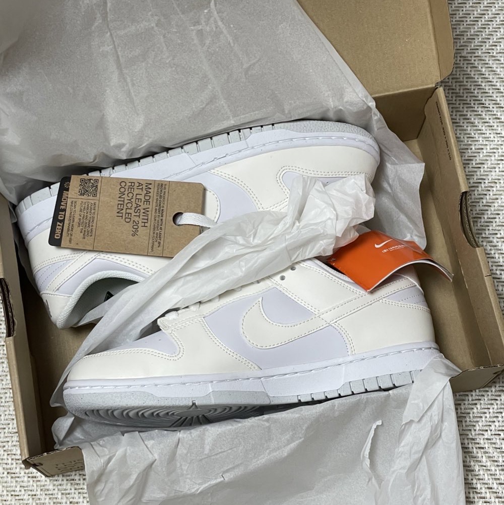 (W) Nike Dunk Low Next Nature Sail 착용 스타일 - 1