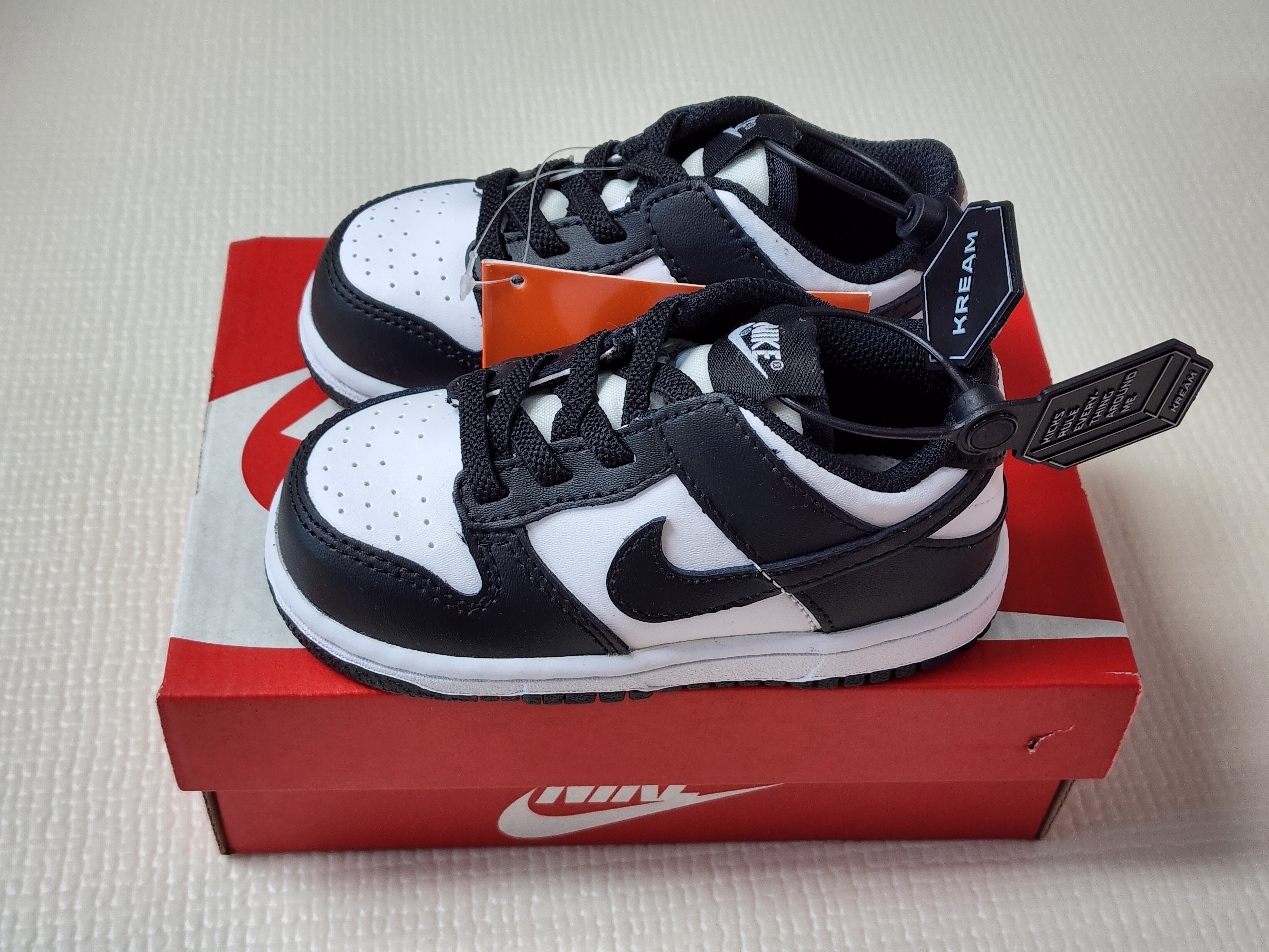 (TD) Nike Dunk Low Black, Nike Dunk Low Retro Black 착용 스타일 - 1