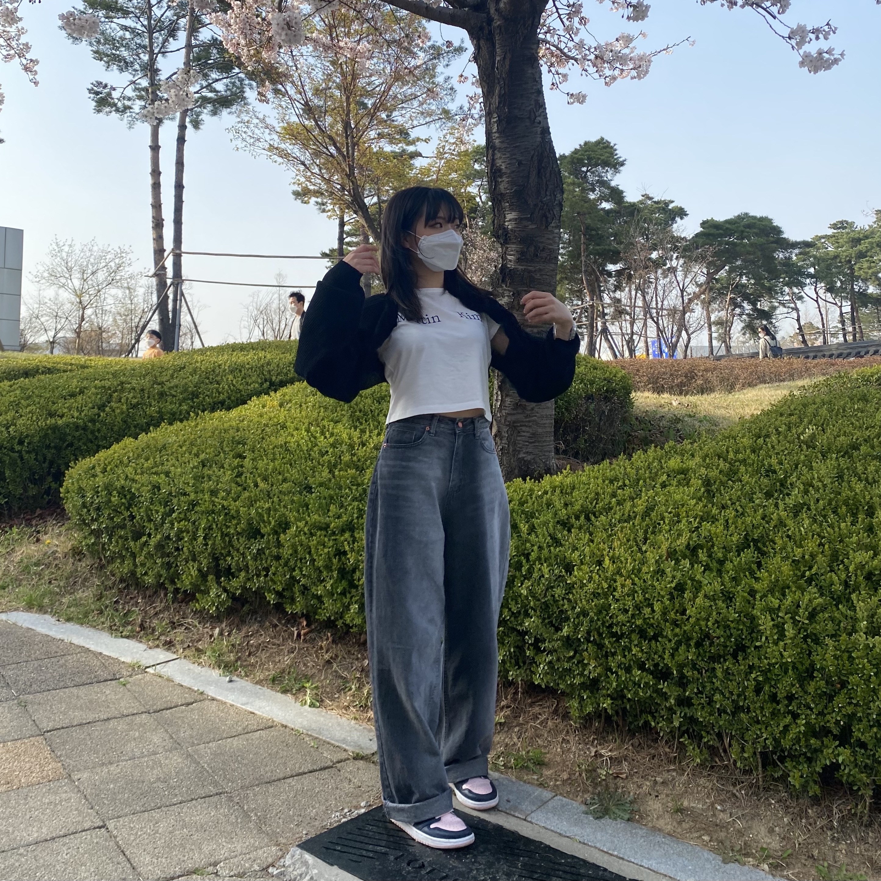 (W) Jordan 1 Retro High OG Atmosphere 착용 스타일