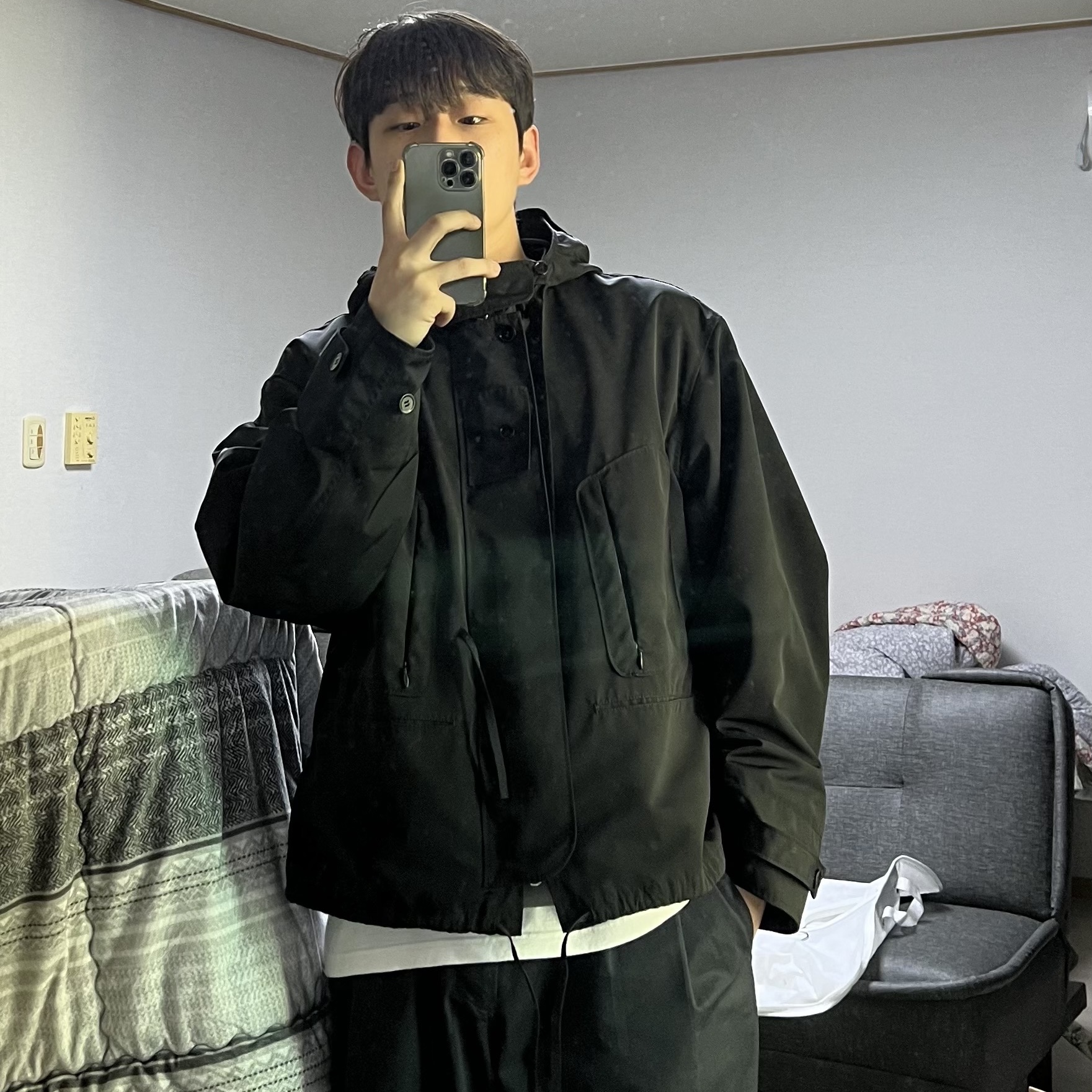 Apple iPhone 13 Pro 128GB Graphite (Korean Ver.) 착용 스타일