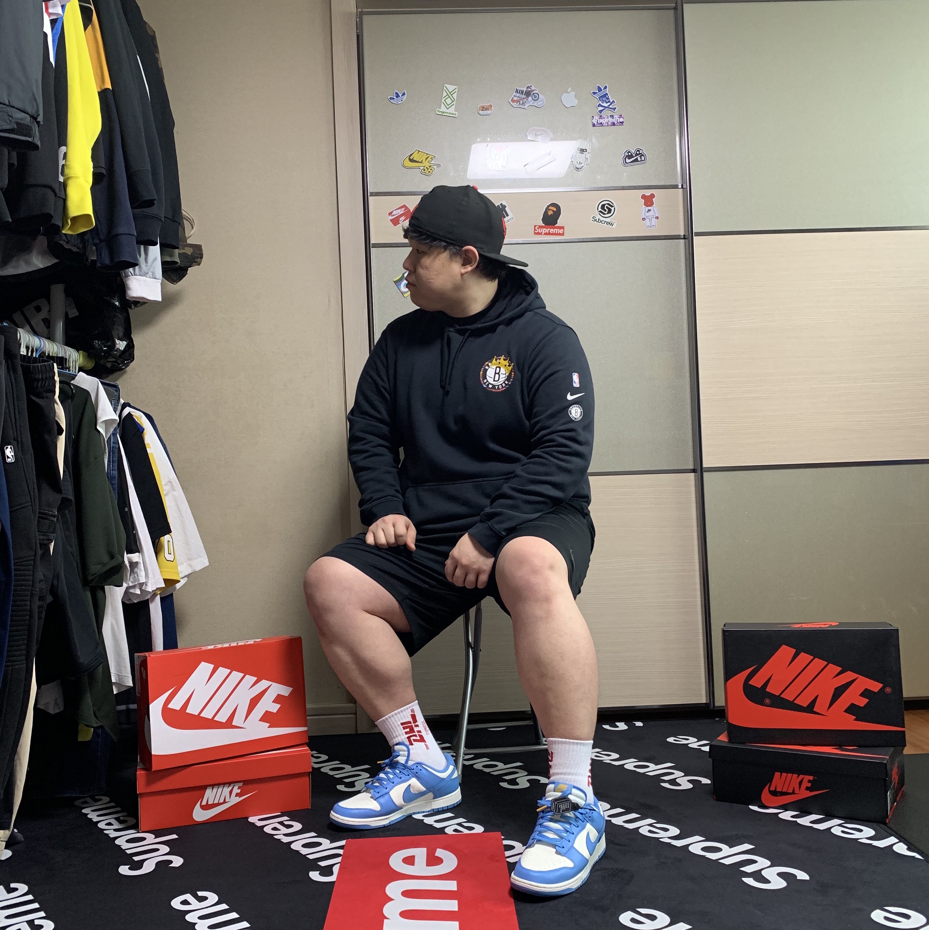 (W) Nike Dunk Low Coast 착용 스타일