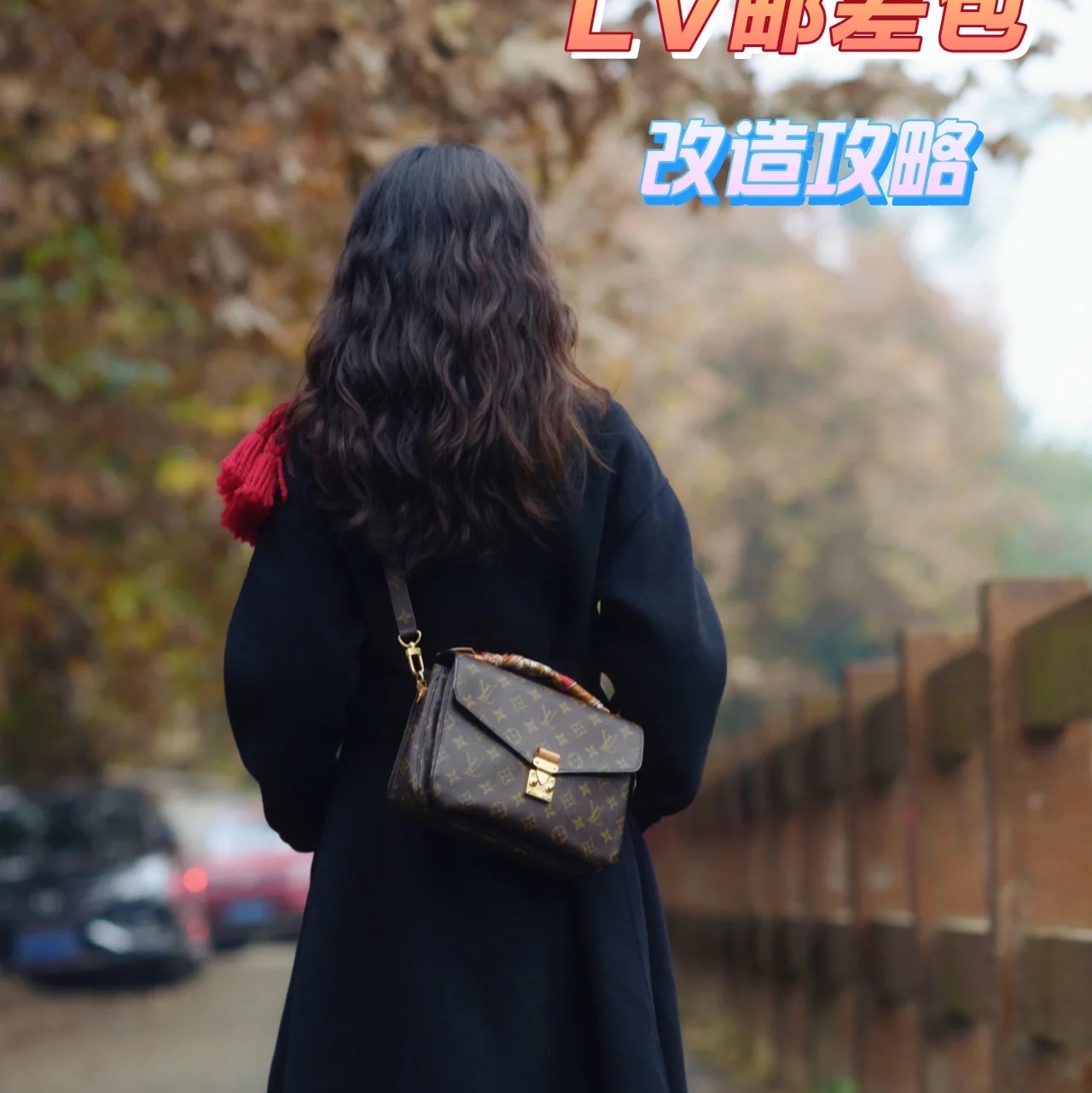 Louis Vuitton Pochette Metis Monogram 착용 스타일 - 4