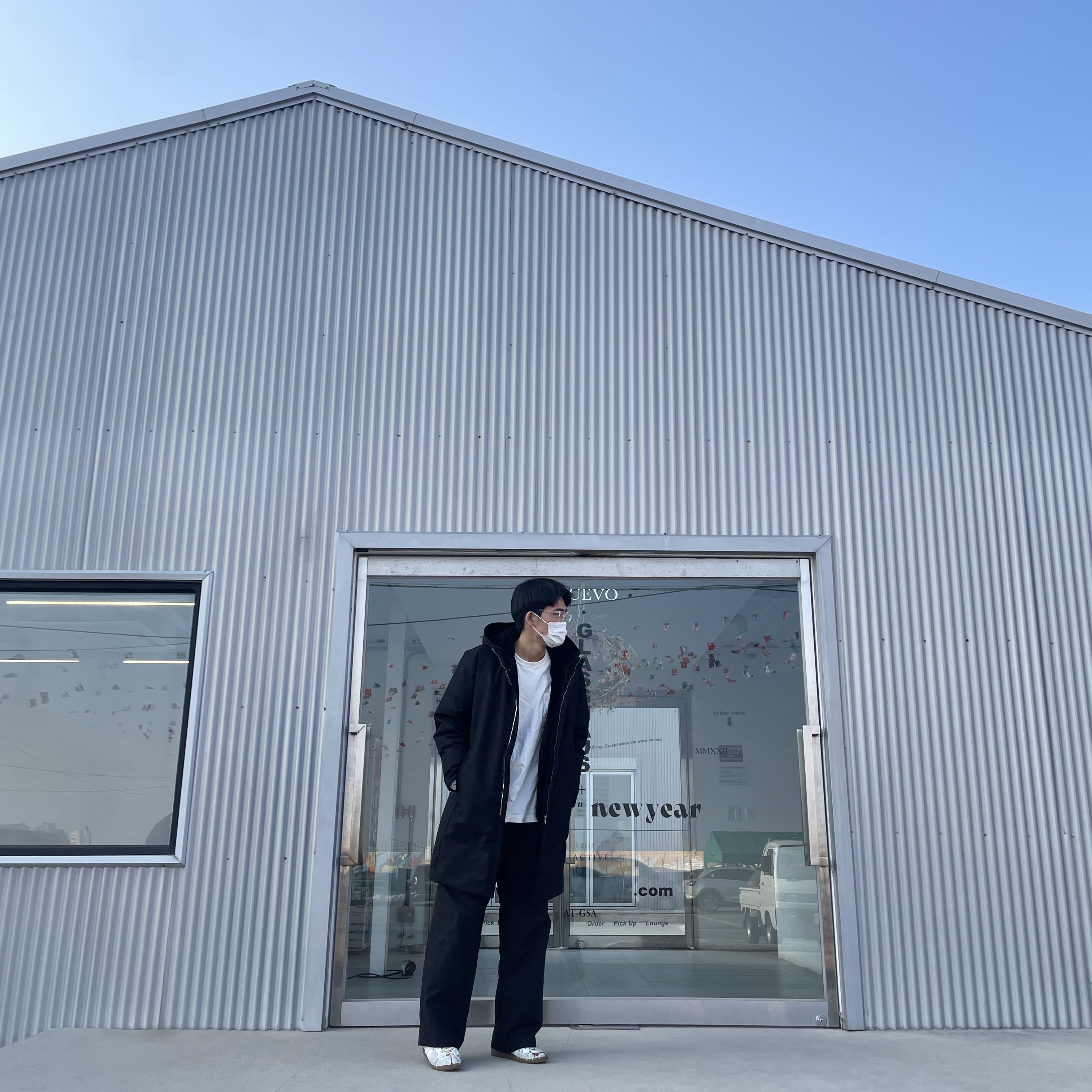 Maison Margiela Replica Paint Drop Sneakers 착용 스타일