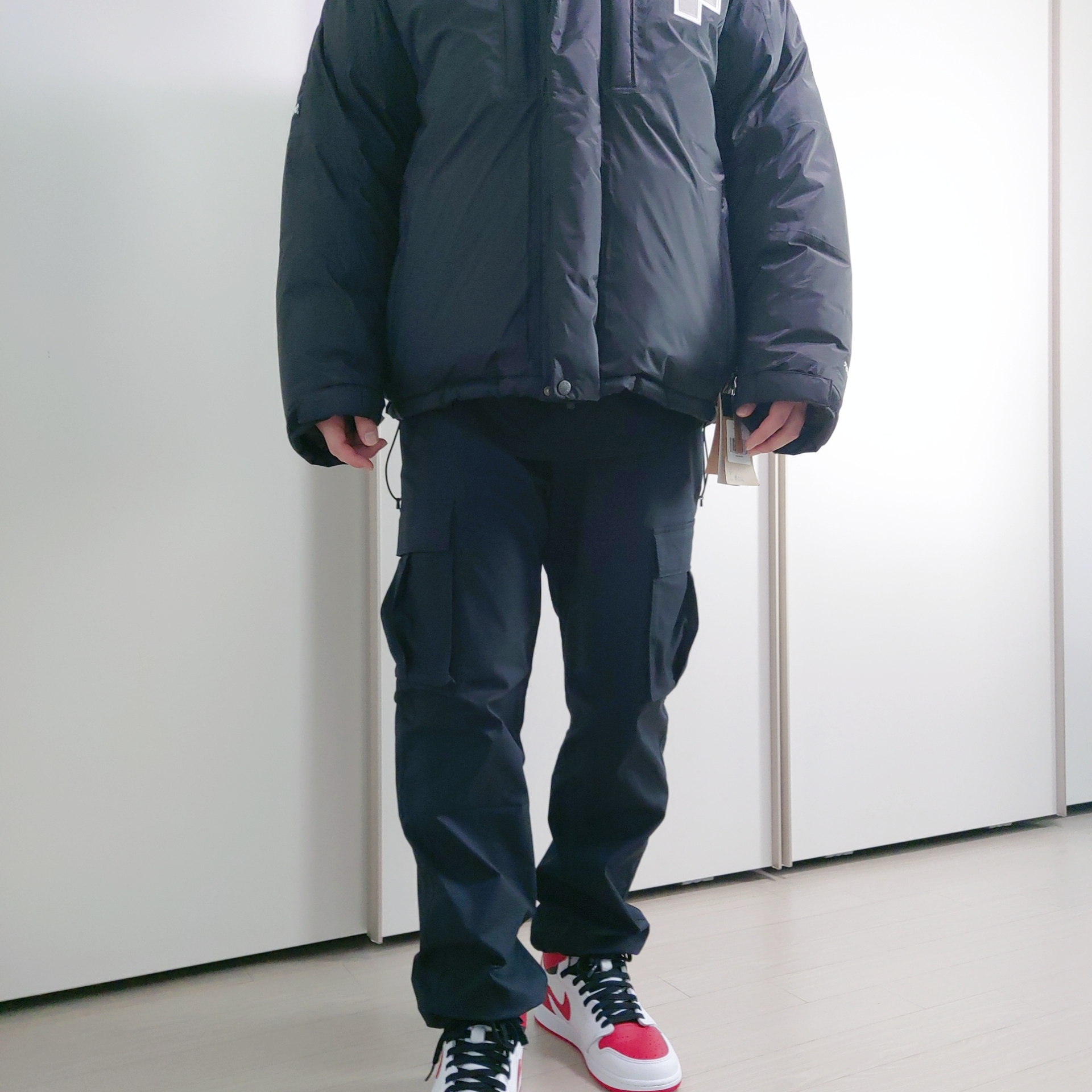 Supreme x The North Face Summit Series Rescue Baltoro Jacket Black - 22SS, Stussy Basic Stussy LS T-Shirt Black 2022 착용 스타일 - 5