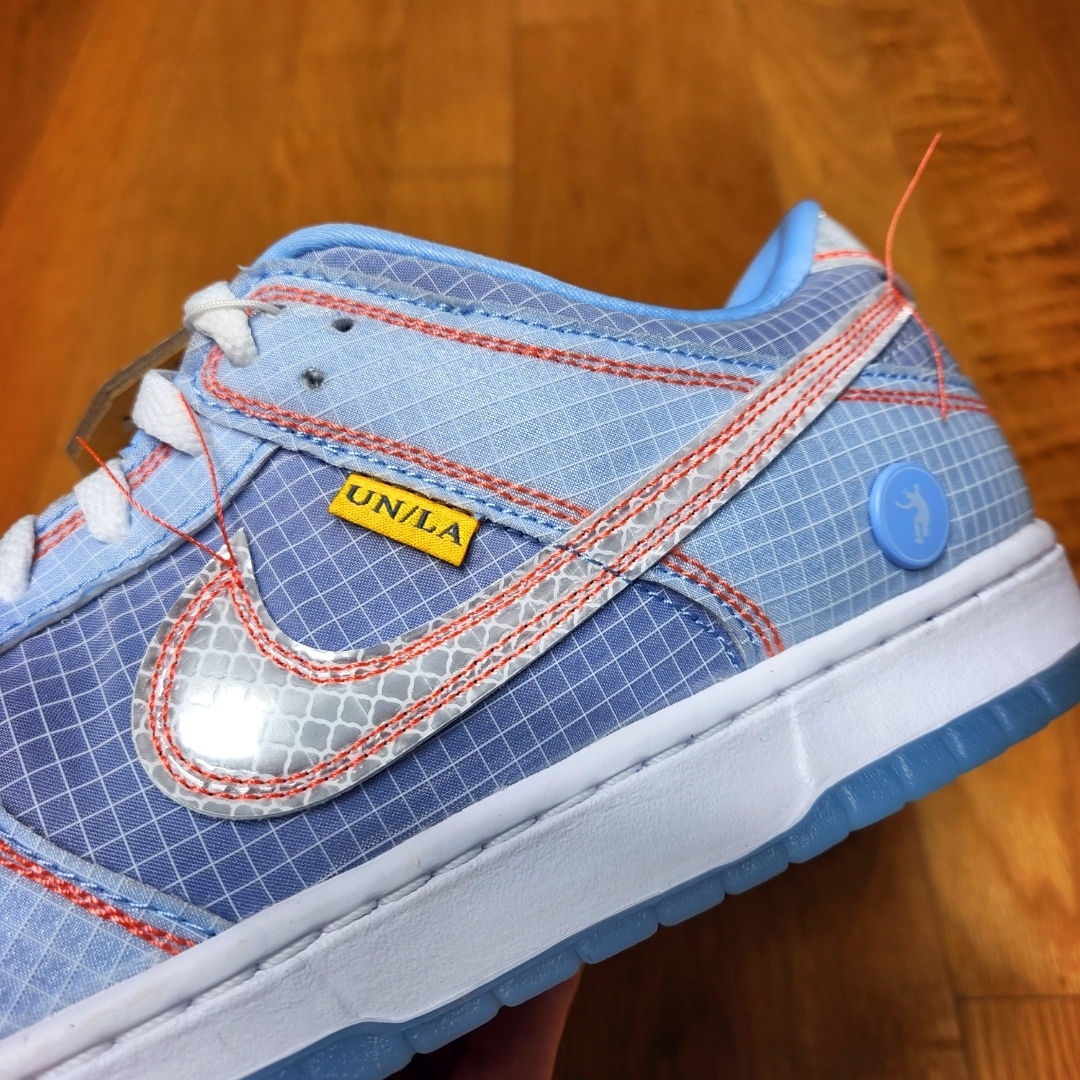 Nike x Union Dunk Low Passport Pack Argon 착용 스타일 - 4