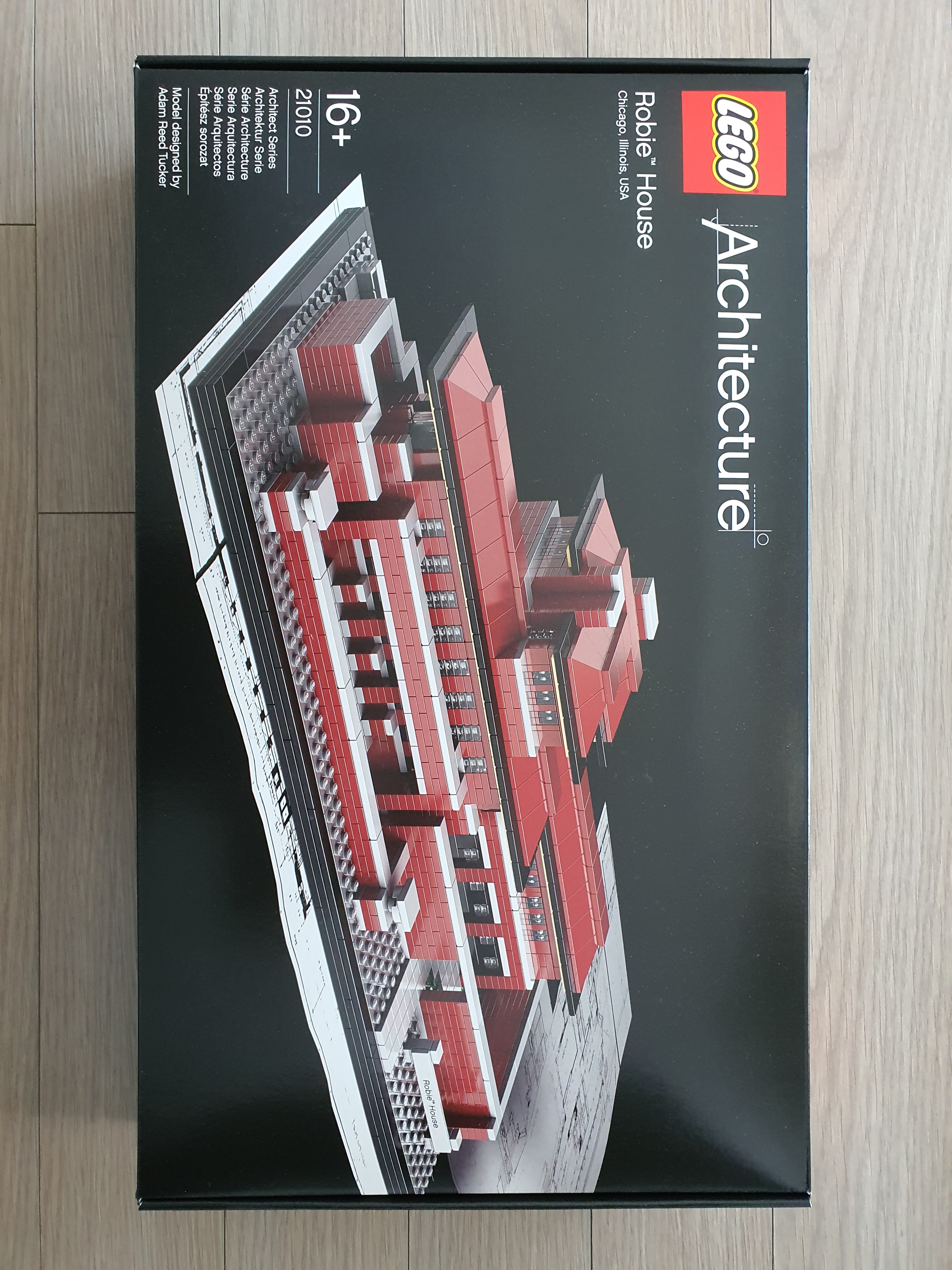 Lego Architecture Robie House 착용 스타일 - 1