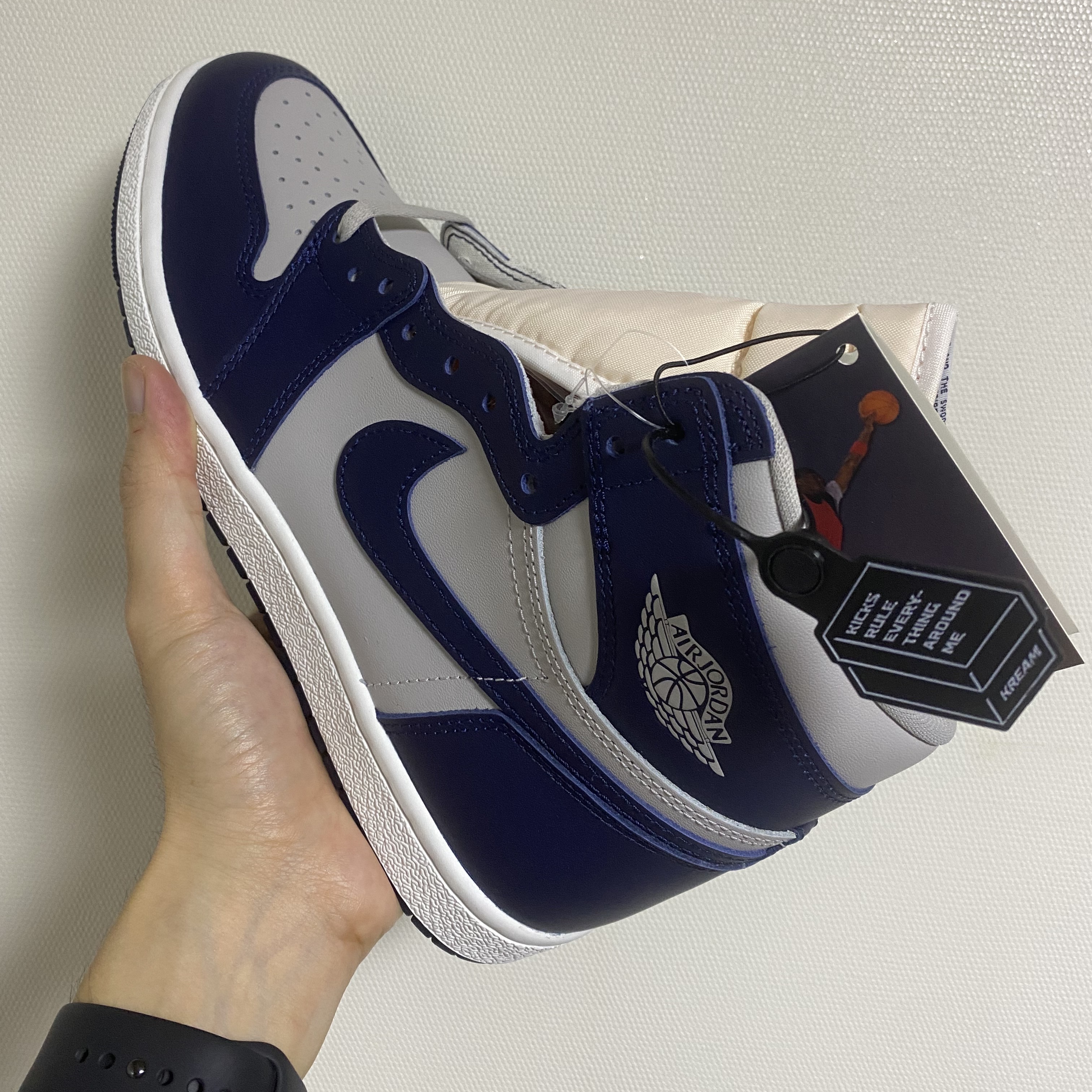 Jordan 1 High 85 College Navy 착용 스타일