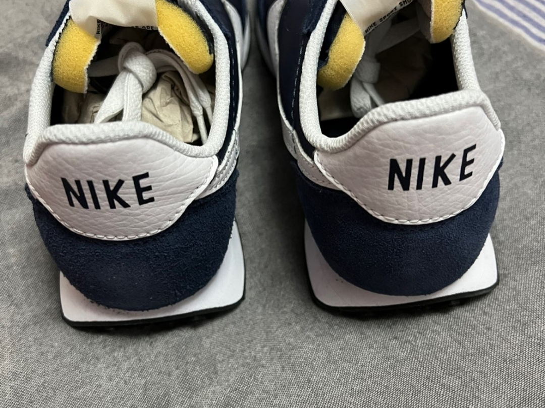 Nike Waffle Trainer 2 Thunder Blue 착용 스타일 - 3