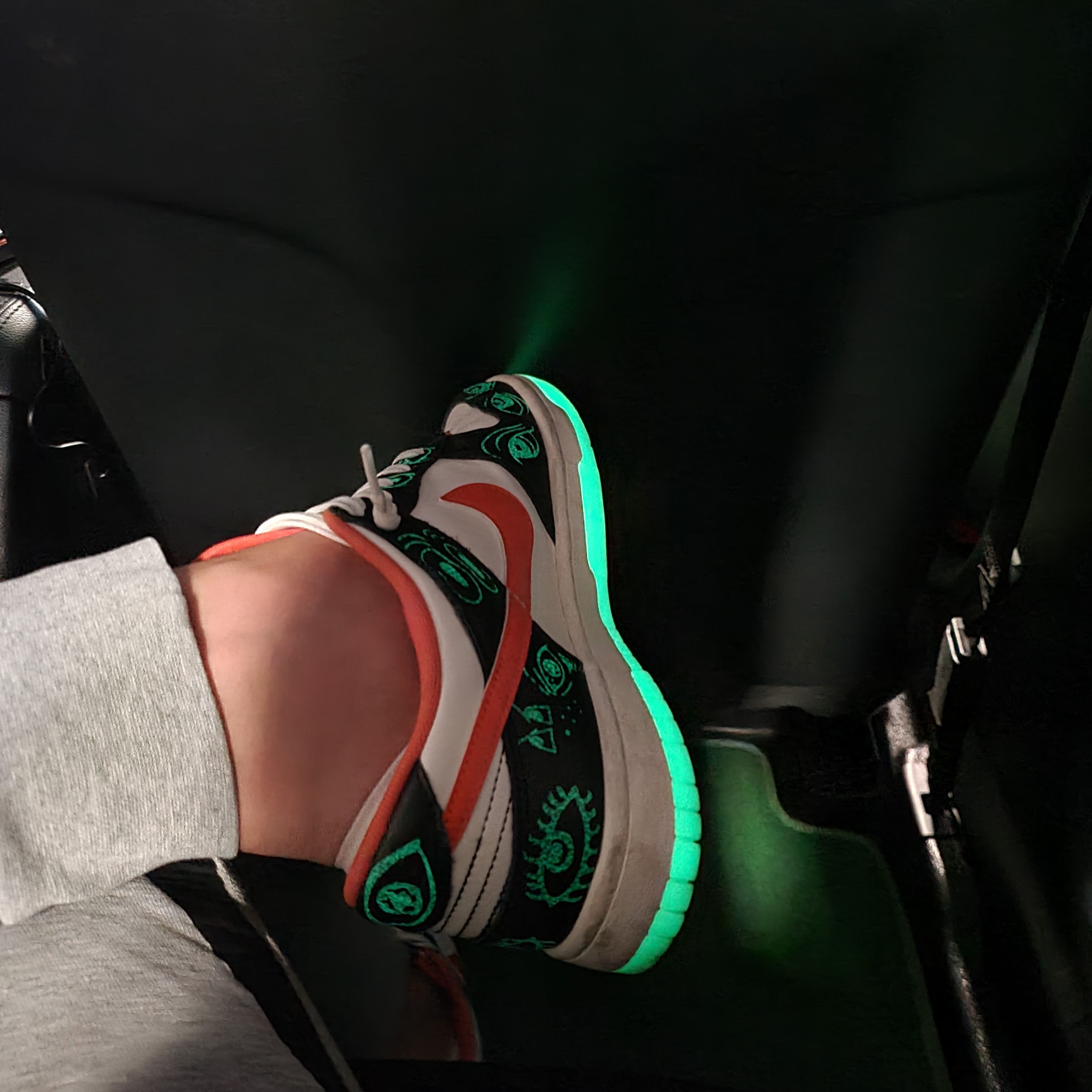 Nike Dunk Low Retro PRM Halloween 착용 스타일