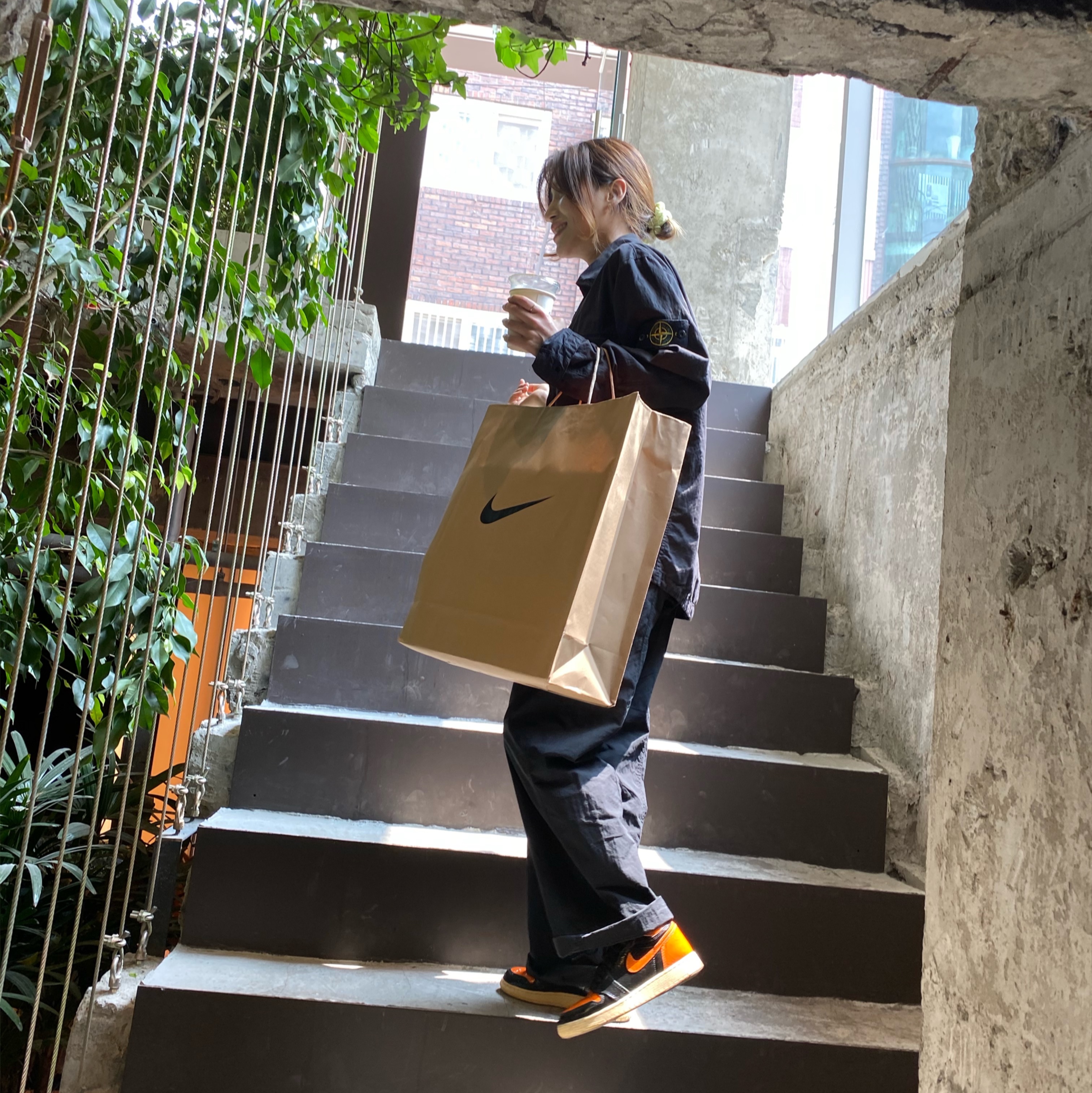 (GS) Jordan 1 Retro High OG Shattered Backboard 3.0, Jordan 1 Retro High Shattered Backboard 3.0 착용 스타일