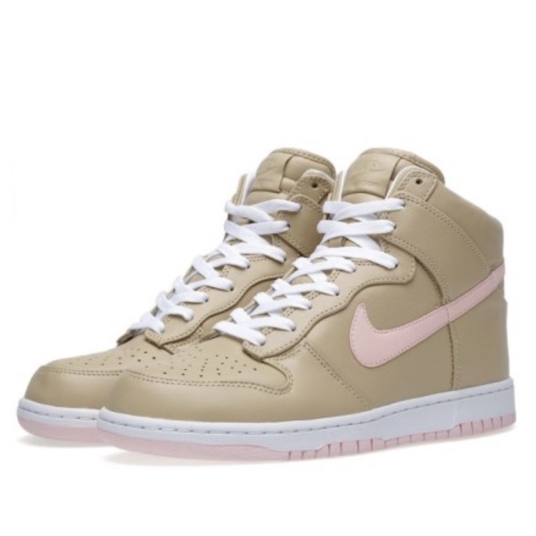 Nike Dunk Premium High SP Linen 착용 스타일 - 1
