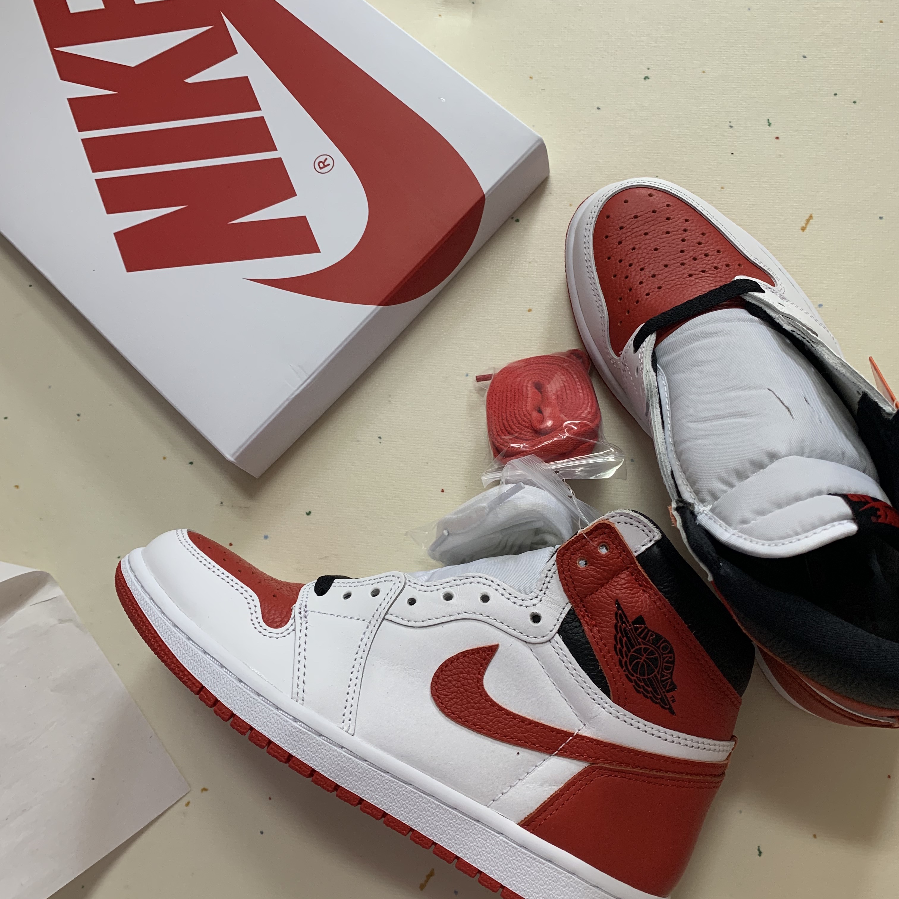 Jordan 1 Retro High OG Heritage 착용 스타일