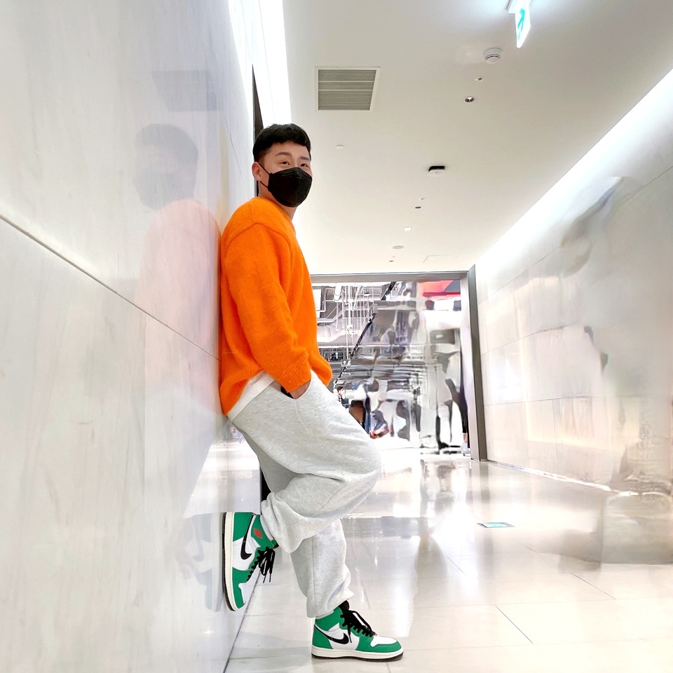 (W) Jordan 1 Retro High OG Lucky Green 착용 스타일