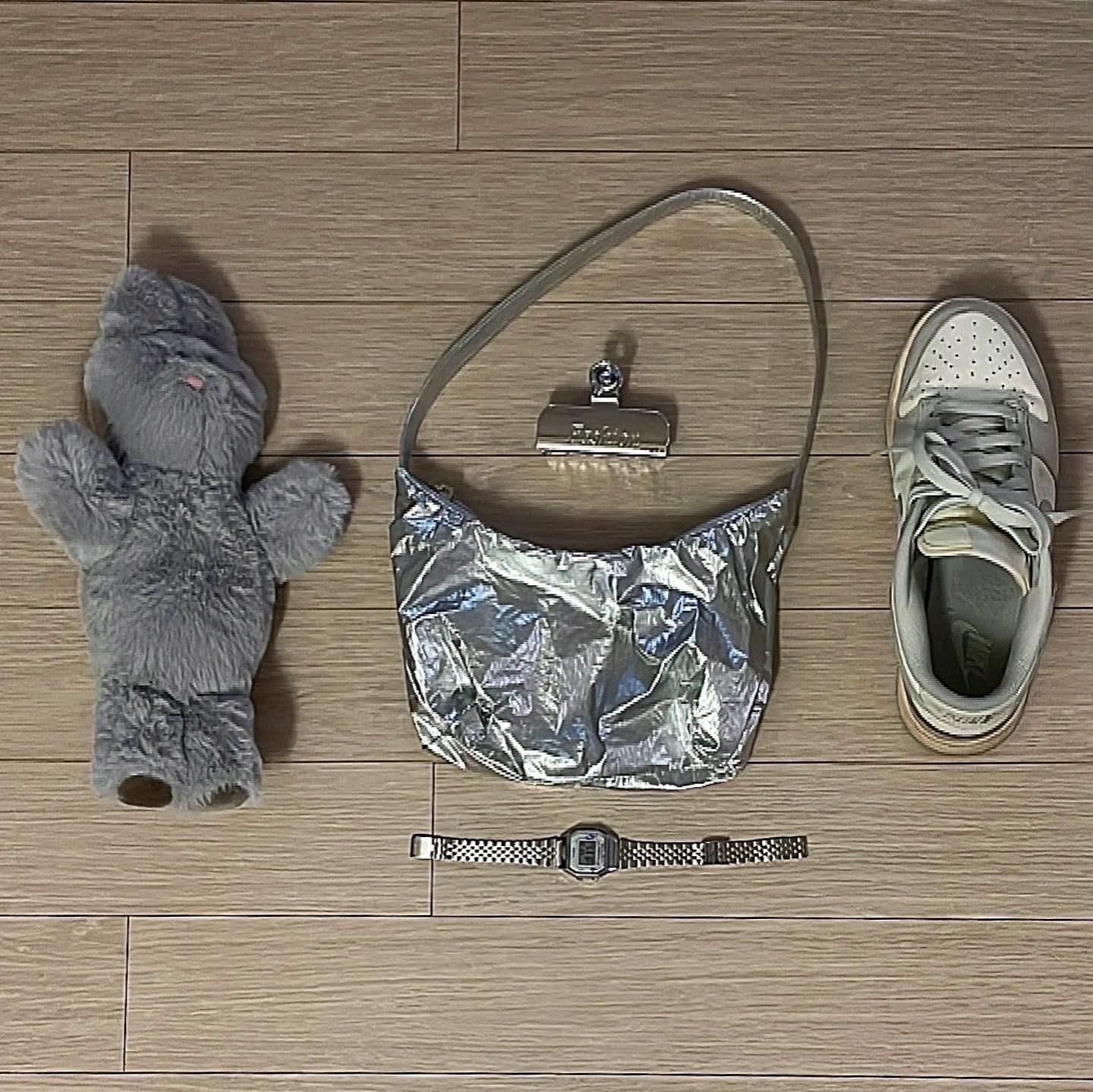 (W) Jordan 1 Elevate Low White Onyx, (W) Nike Dunk Low Triple White 착용 스타일 - 3