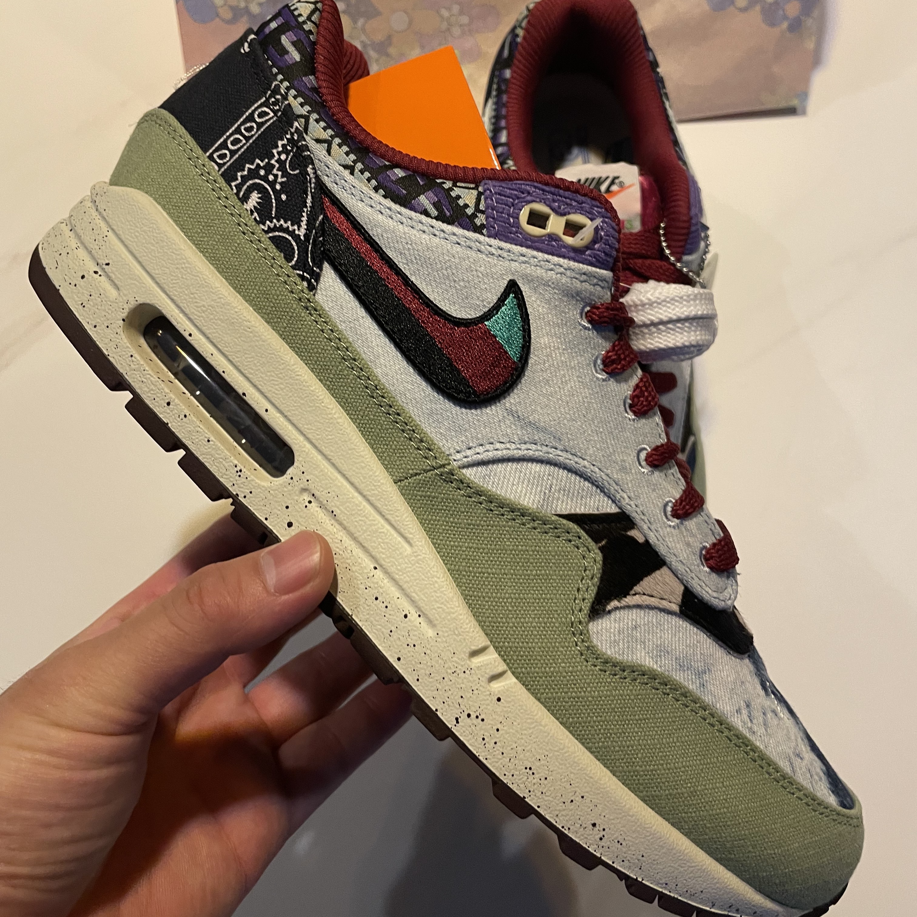 Nike x Concepts Air Max 1 SP Mellow 착용 스타일
