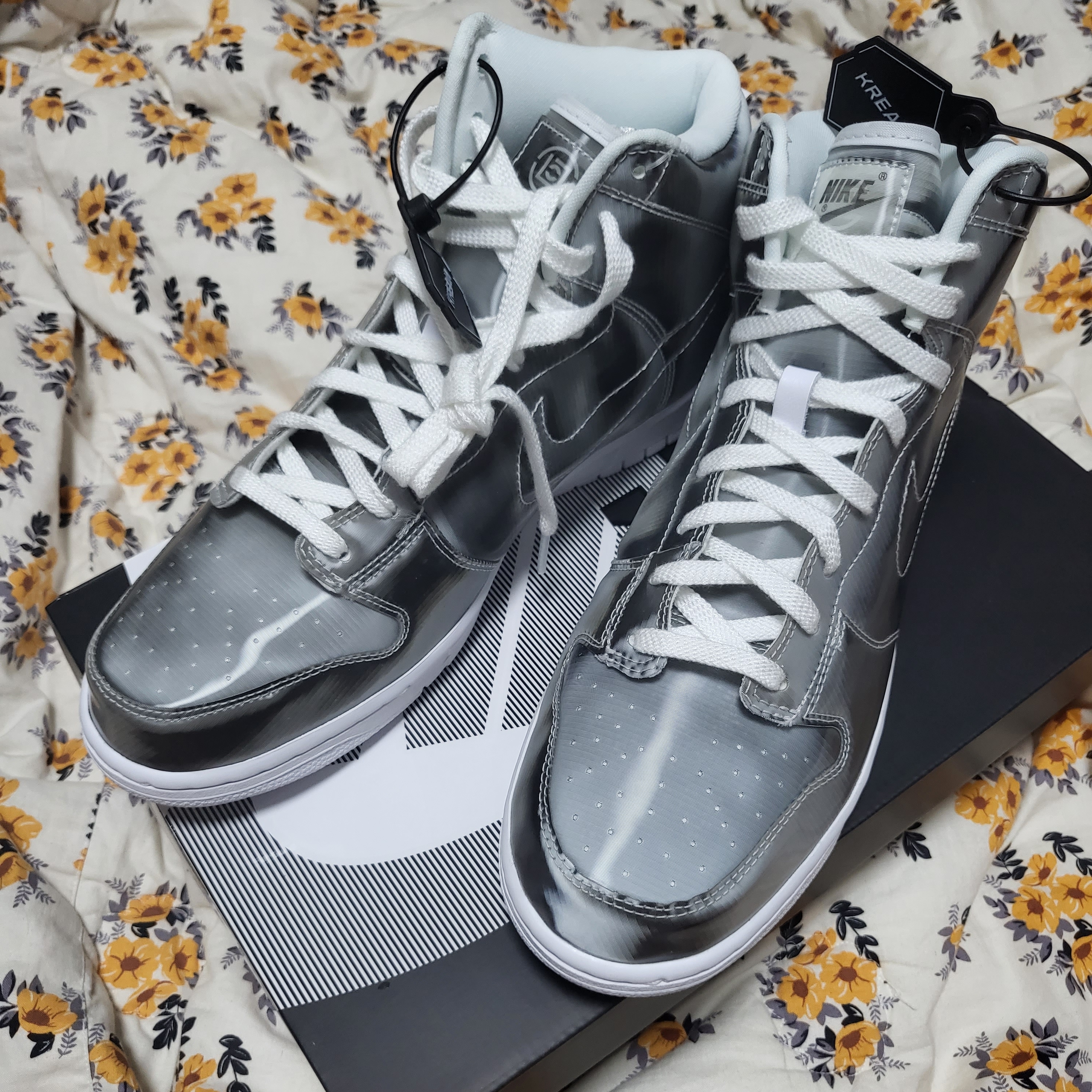 Nike x Clot Dunk High Flux 착용 스타일 - 4