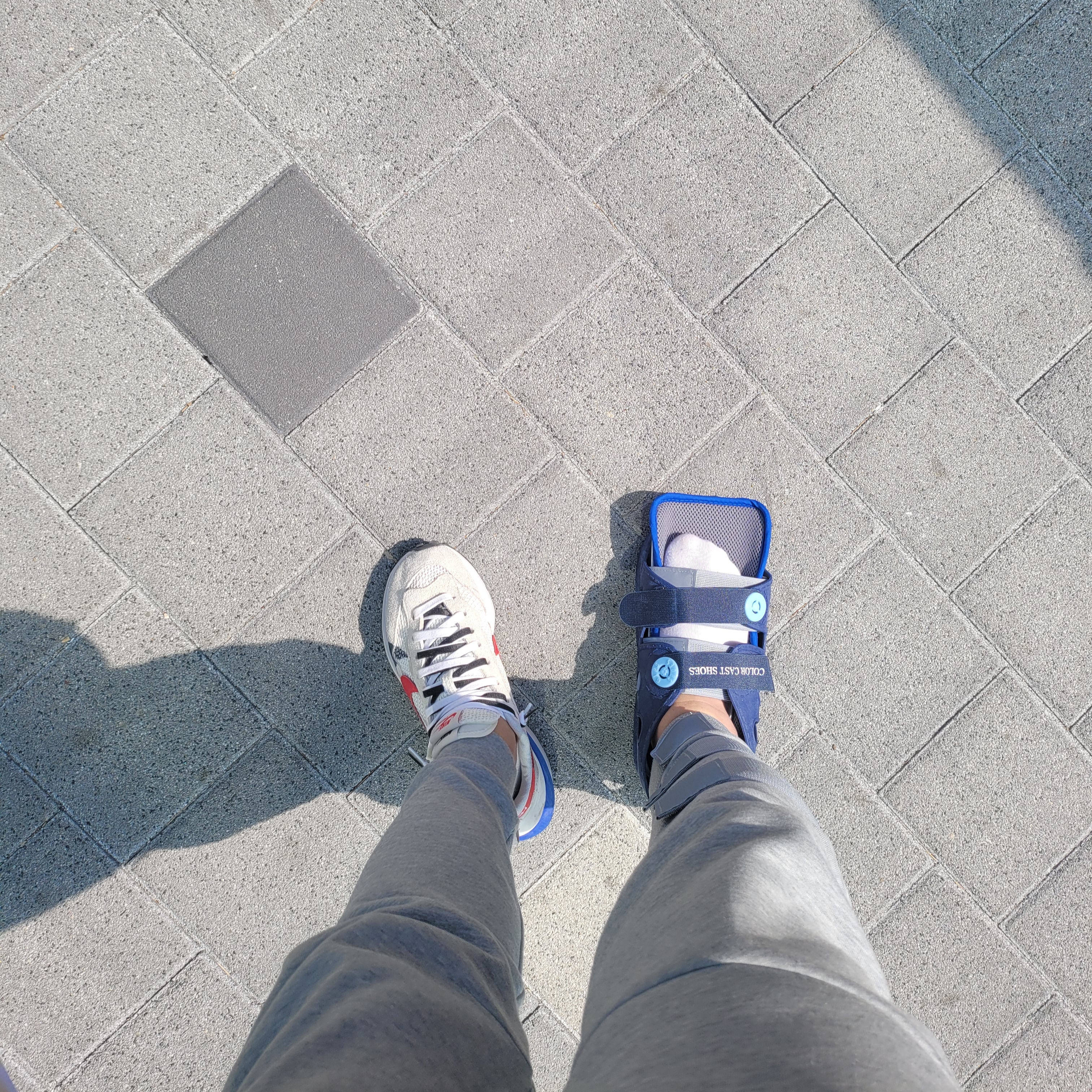 Nike x Sacai VaporWaffle Royal Fuchsia 착용 스타일