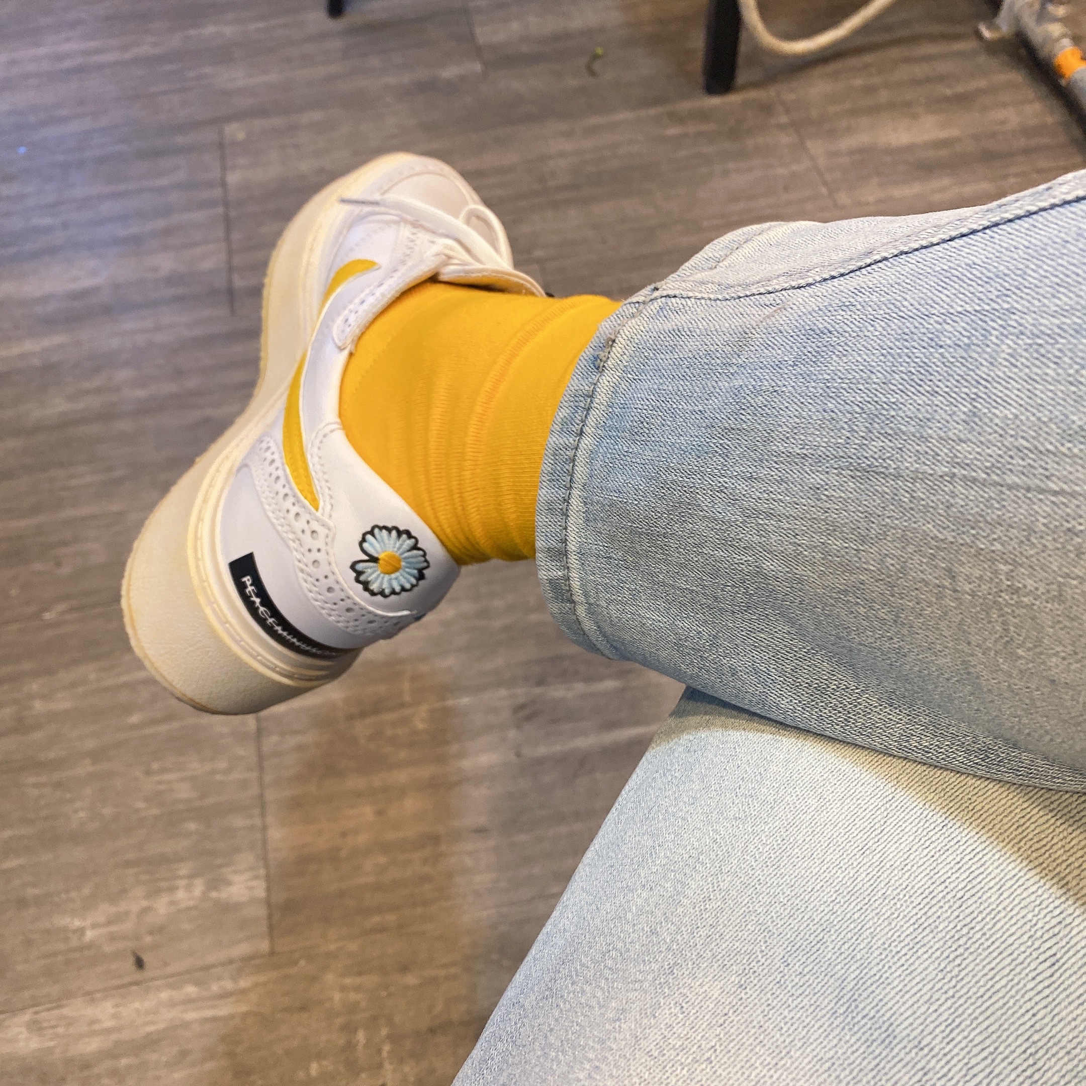 Nike x Peaceminusone Kwondo1 White 착용 스타일