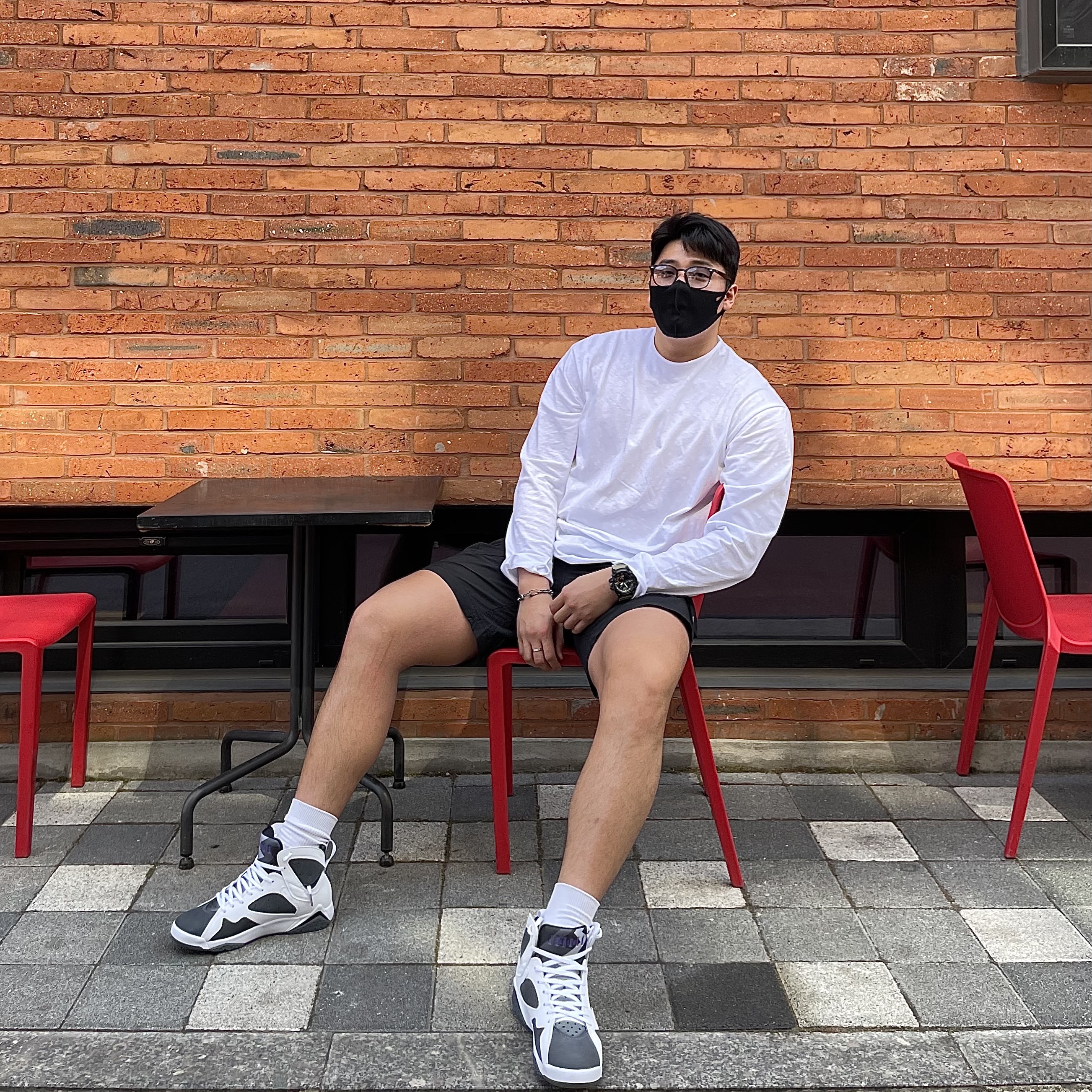 Jordan 7 Retro Flint 2021 착용 스타일 - 2