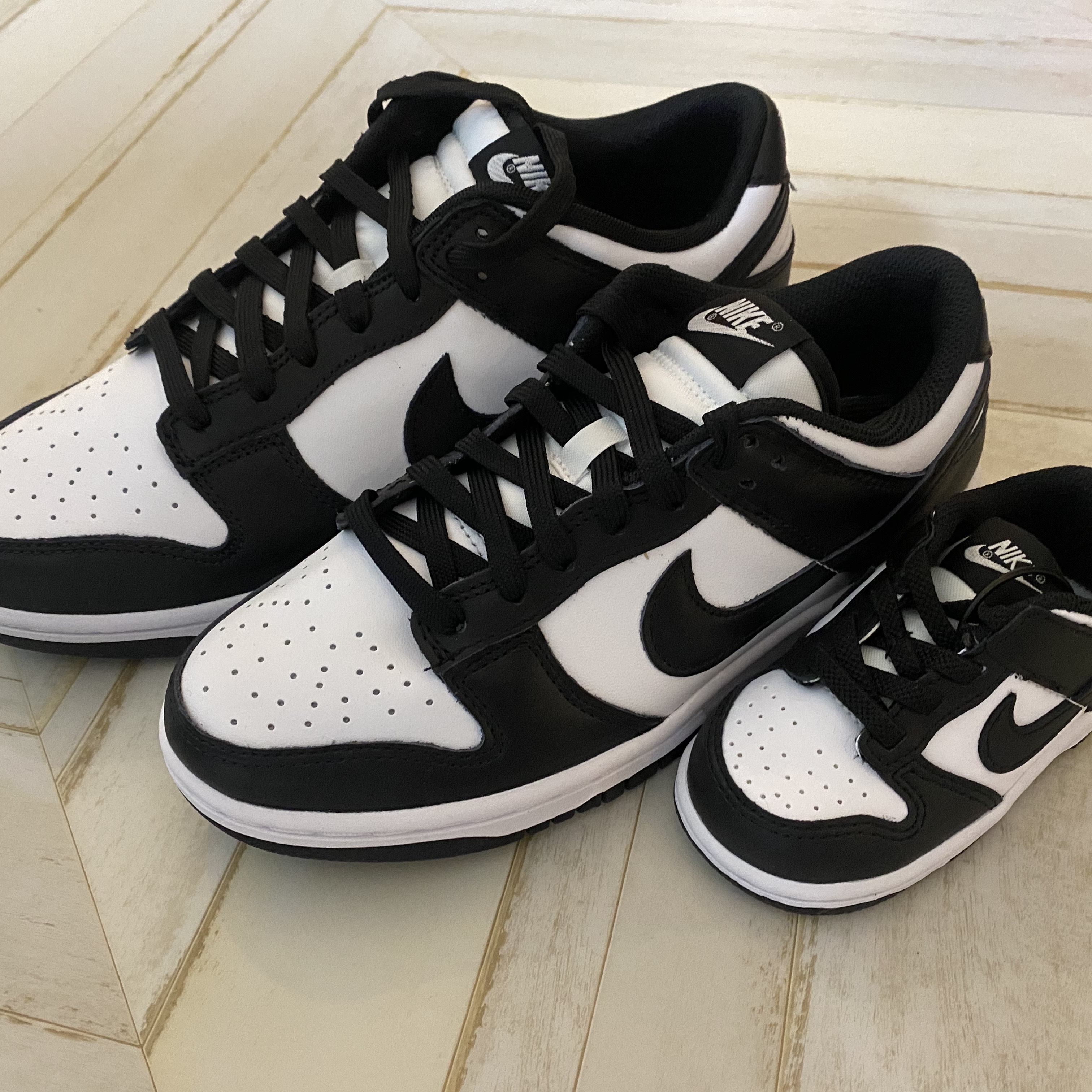 Nike Dunk Low Retro Black, (W) Nike Dunk Low Black 착용 스타일