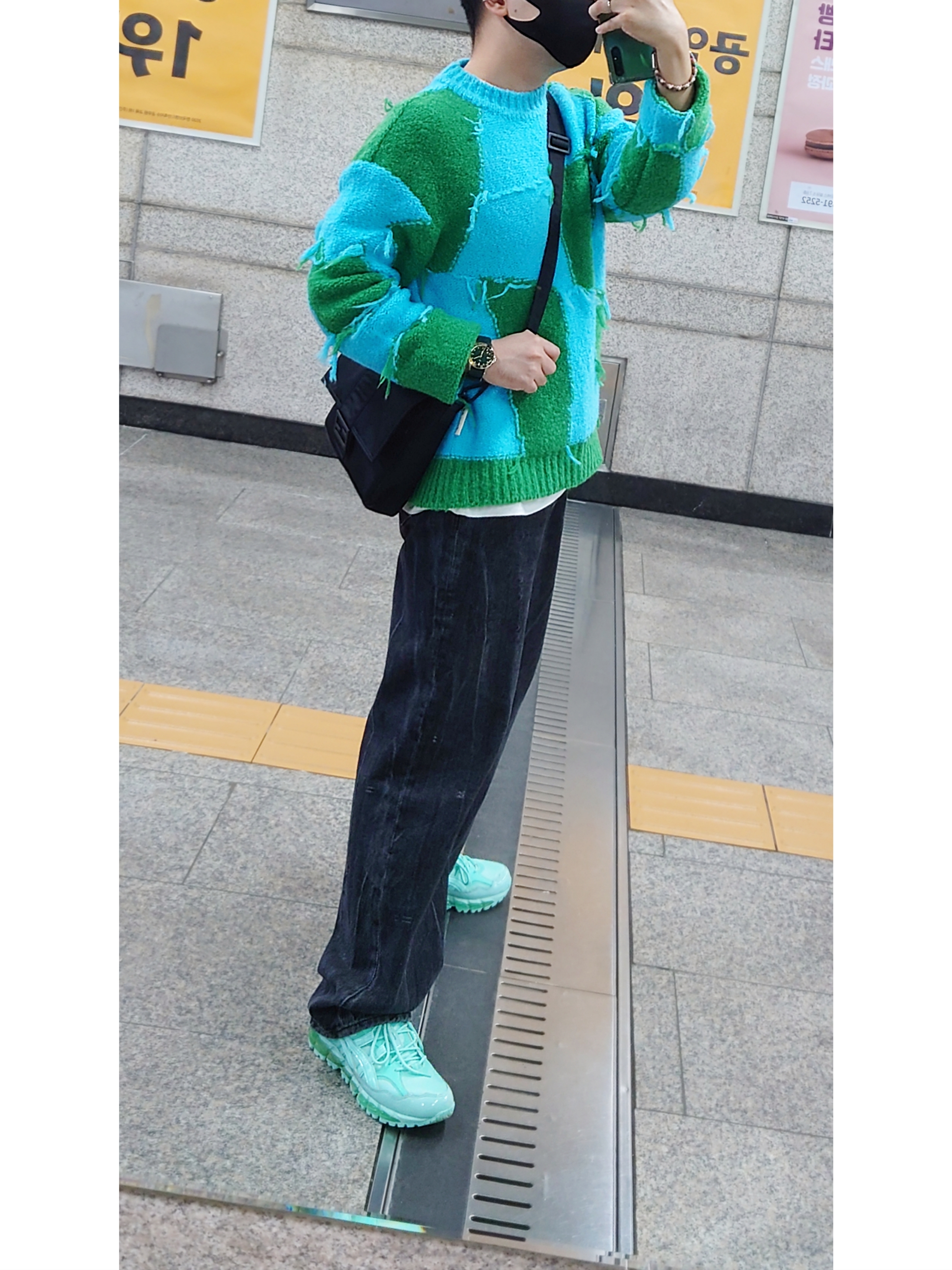 Asics X GmbH Gel-Nandi 360 Skylight 착용 스타일 - 1