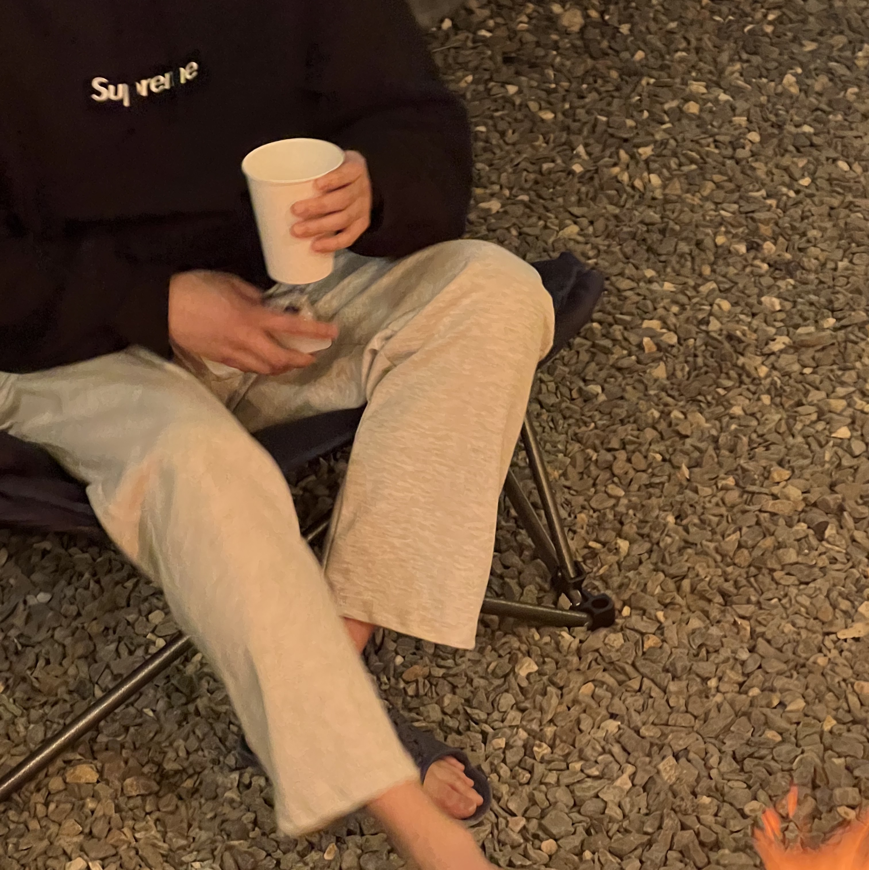 Supreme Box Logo Hooded Sweatshirt Black - 21FW 착용 스타일