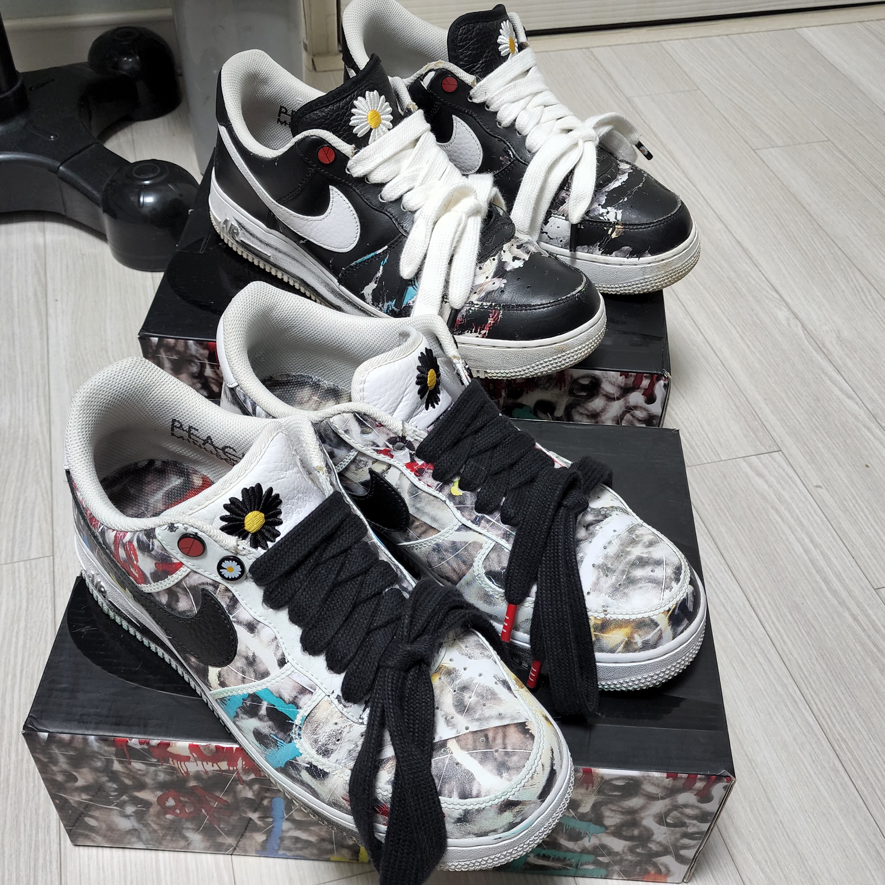 Nike x Peaceminusone Air Force 1 Low Para-Noise 2.0, Nike x Peaceminusone Air Force 1 Low Para-Noise 착용 스타일