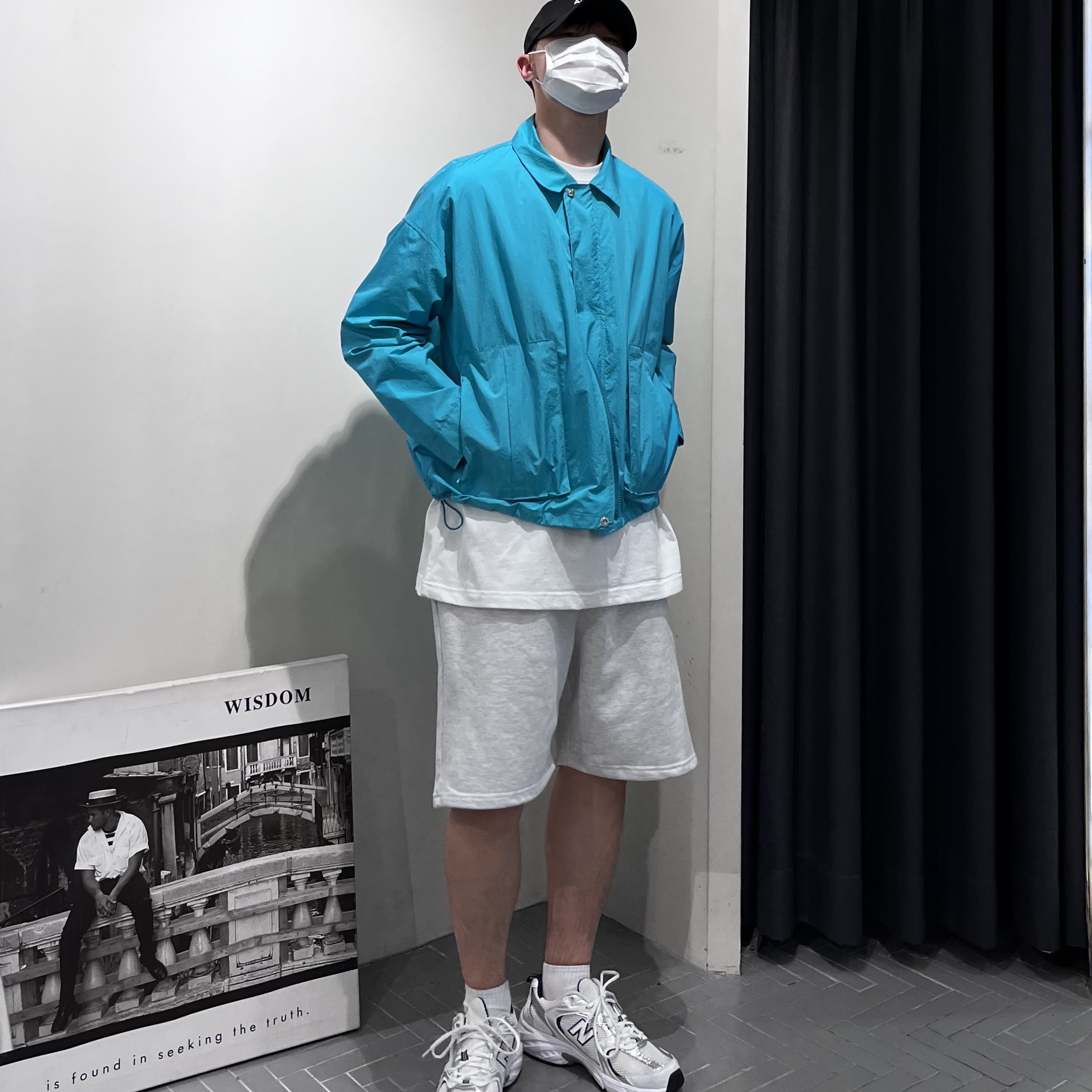 New Balance 530 White 착용 스타일