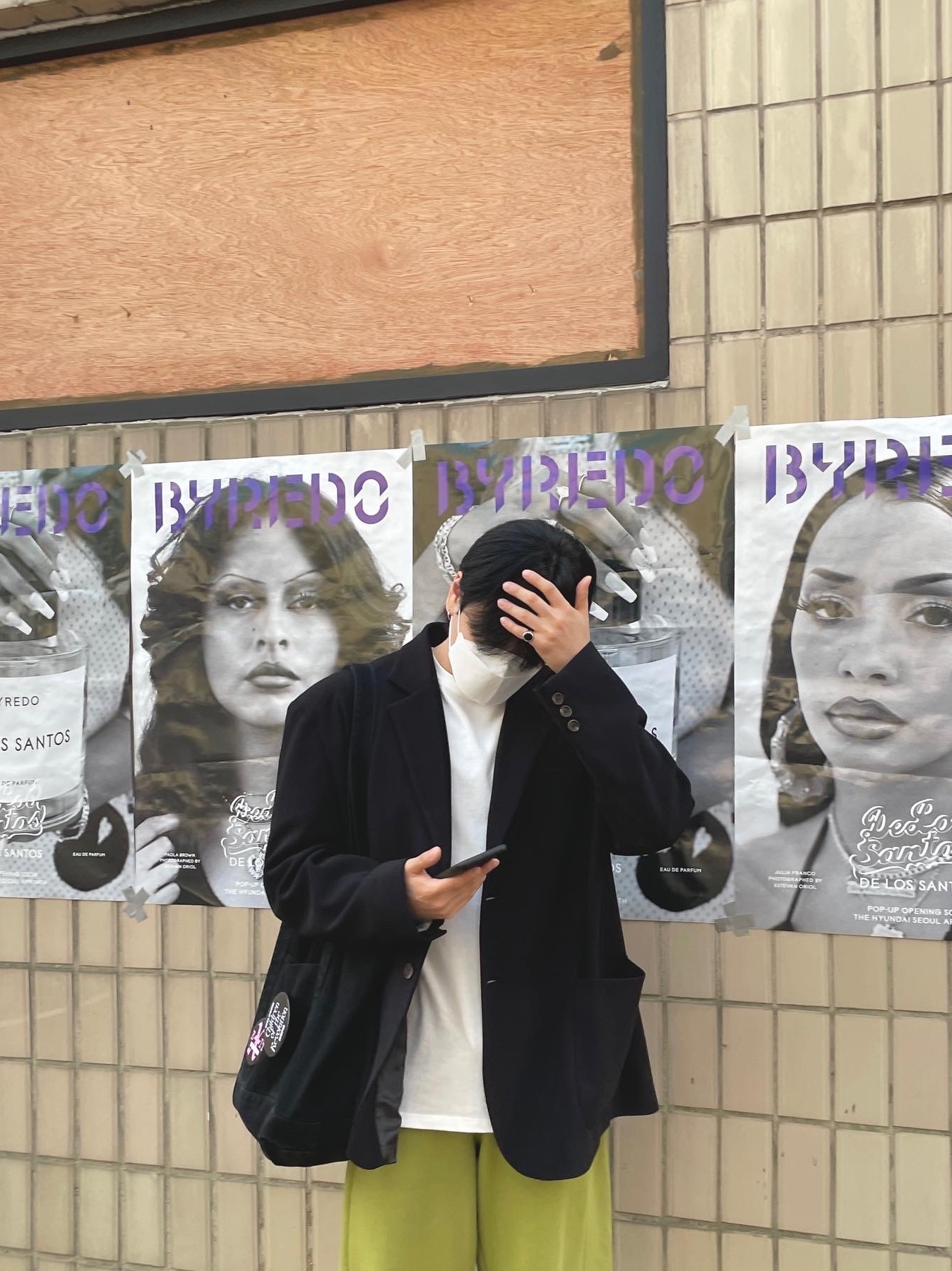Nike x Comme des Garcons Homme Plus Air Force Mid White, Apple AirPods Max Lightning Silver (Korean Ver.) 착용 스타일 - 2