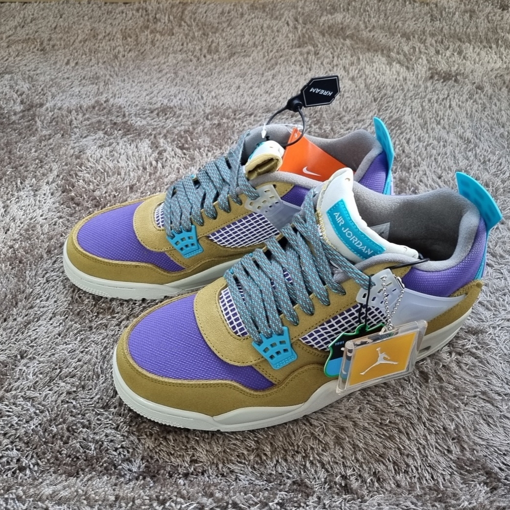 Jordan 4 x Union Retro SP Desert Moss 착용 스타일 - 2