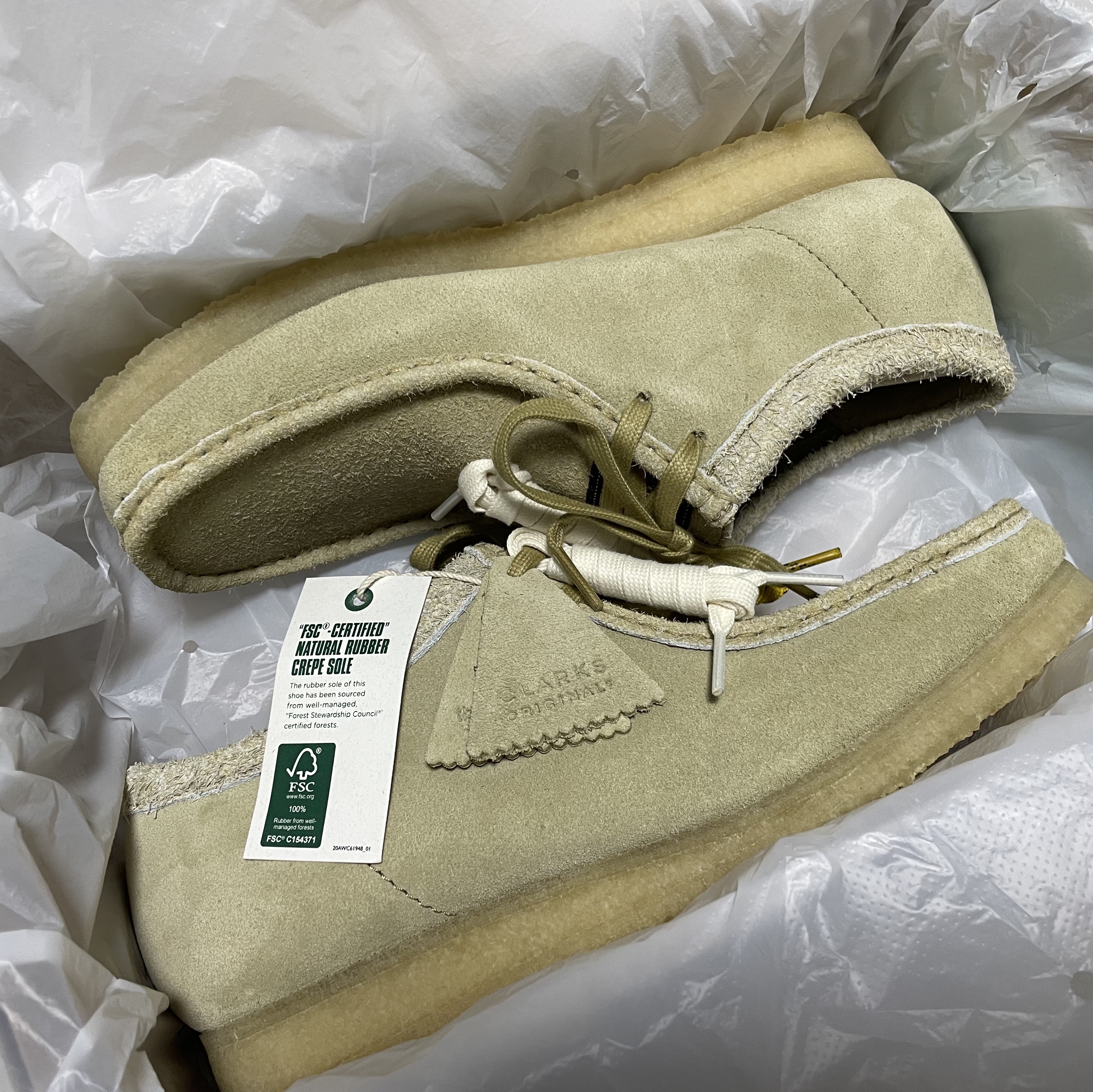 Clarks x Thisisneverthat Wallabee Maple 착용 스타일 - 1