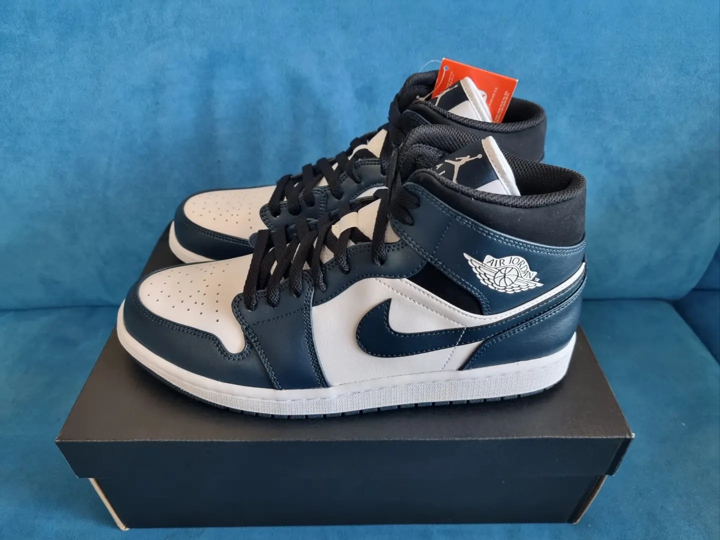 Jordan 1 Mid Dark Teal 착용 스타일 - 1