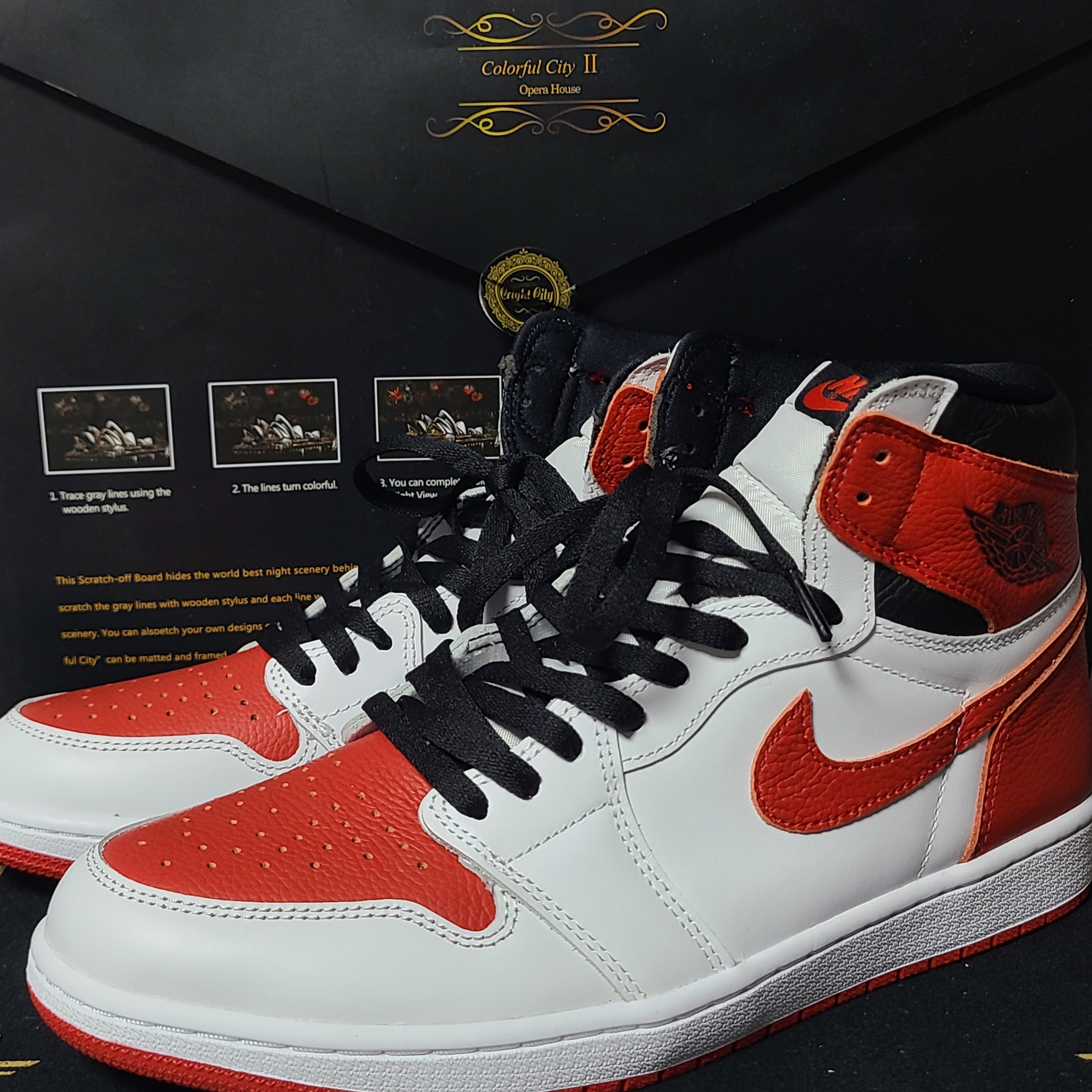 Jordan 1 Retro High OG Heritage 착용 스타일 - 1