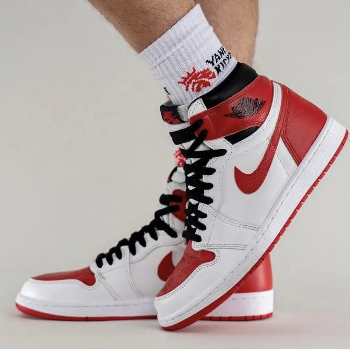 Jordan 1 Retro High OG Heritage 착용 스타일 - 2