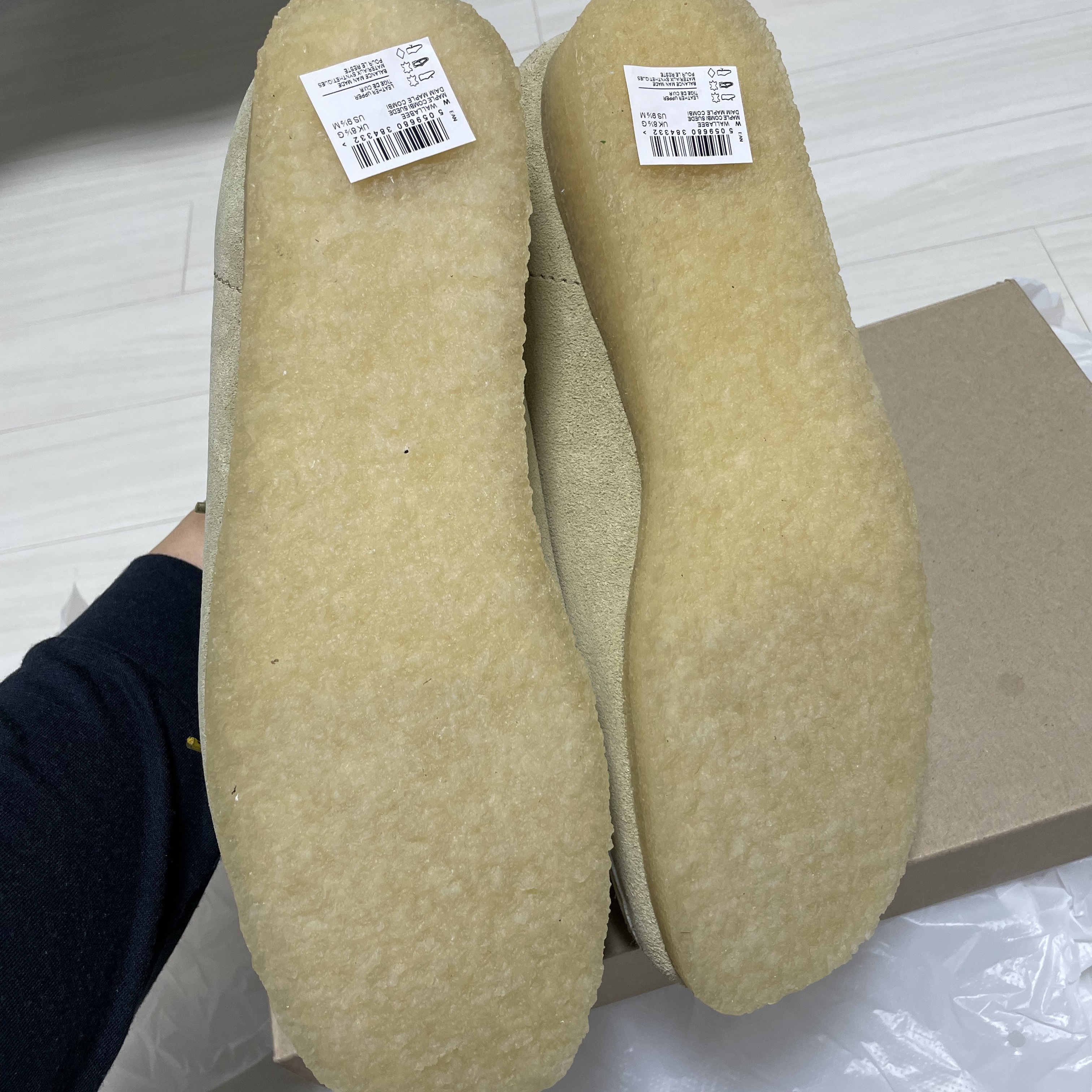 Clarks x Thisisneverthat Wallabee Maple 착용 스타일 - 4