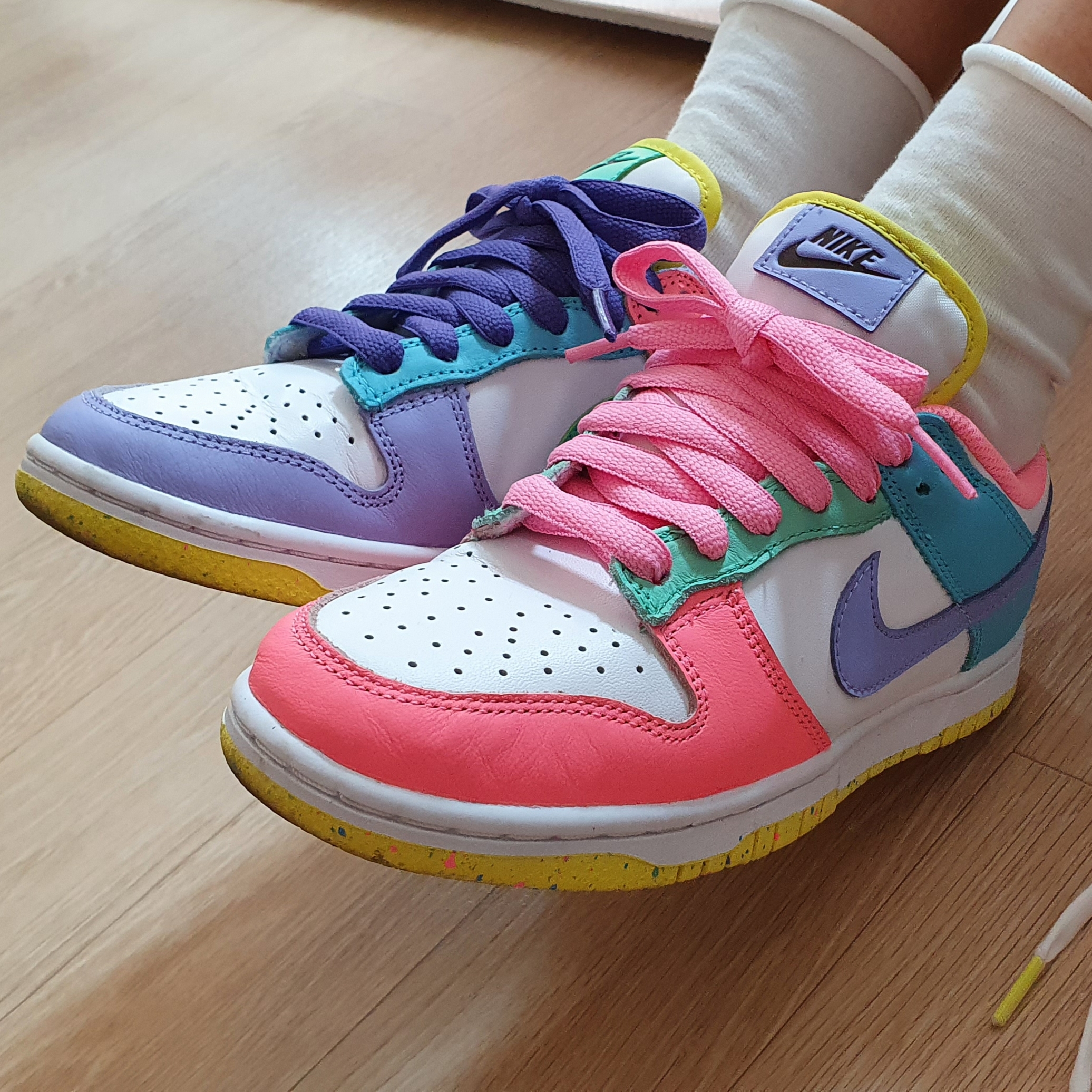(W) Nike Dunk Low SE Candy 착용 스타일