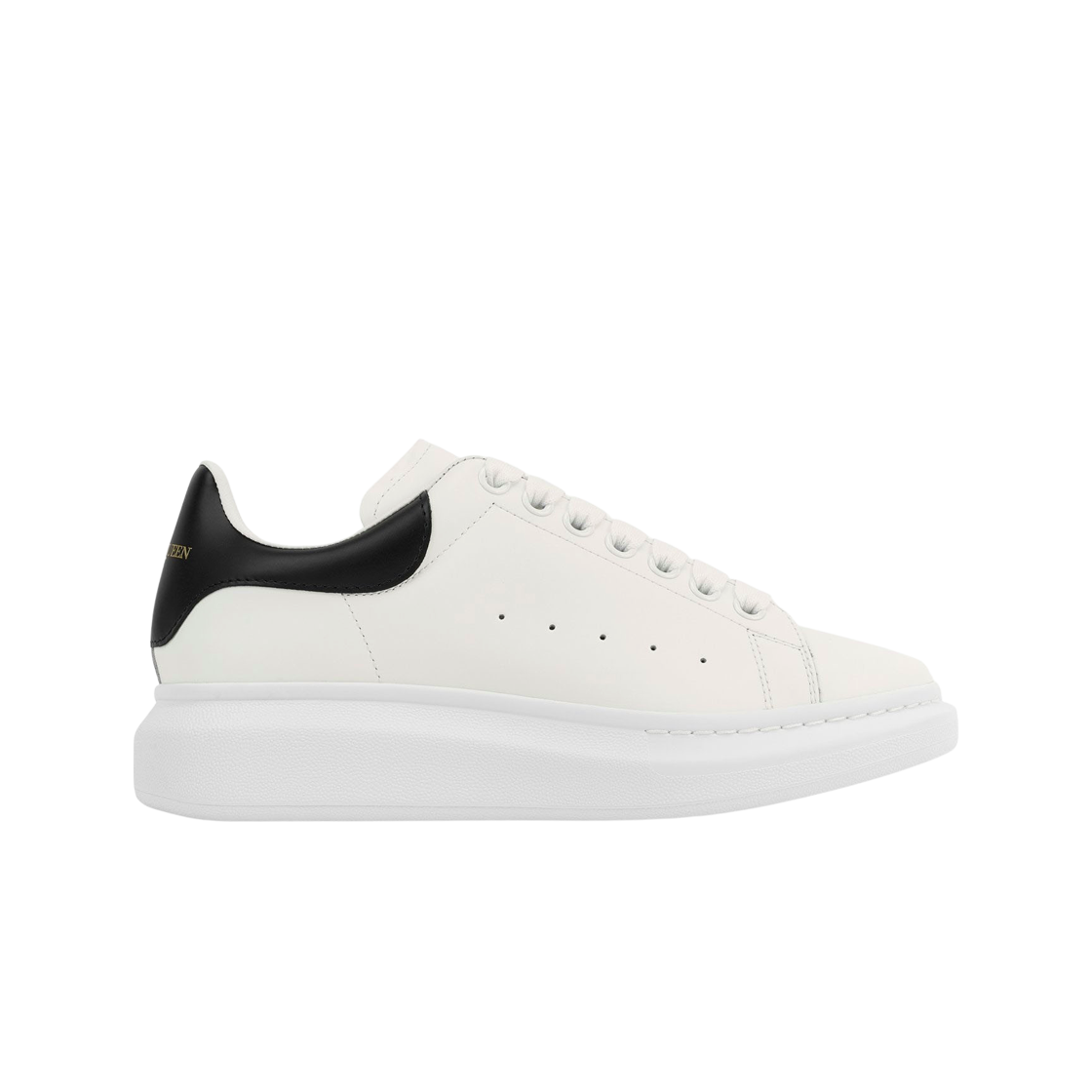 알렉산더 맥퀸 오버사이즈드 스니커즈 화이트 블랙(Alexander McQueen Oversized Sneakers White Black)