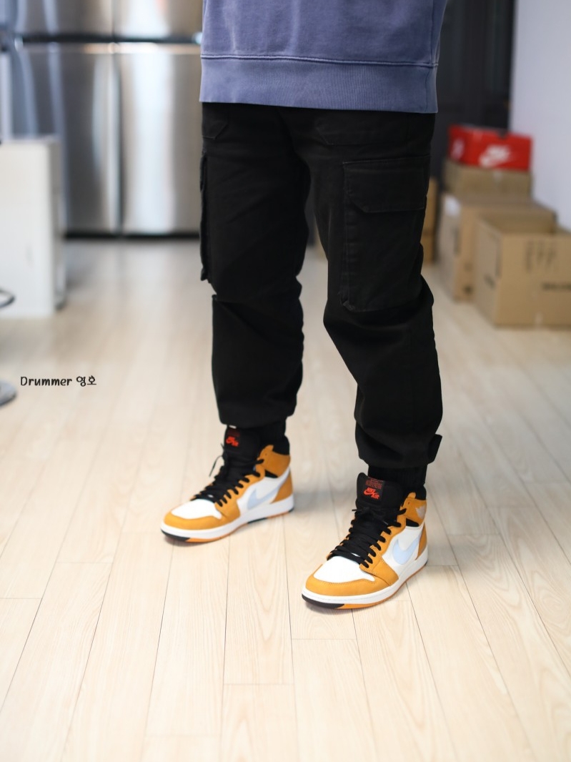 Jordan 1 Element Gore-Tex Light Curry 착용 스타일 - 2