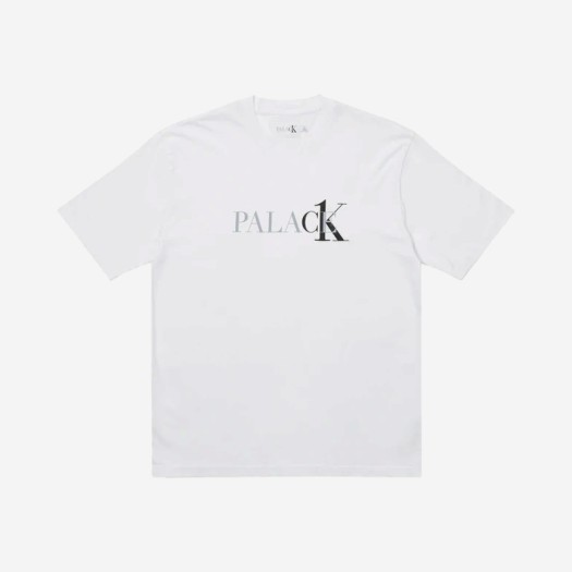 팔라스 x CK1 티셔츠 클래식 화이트 - 22SS