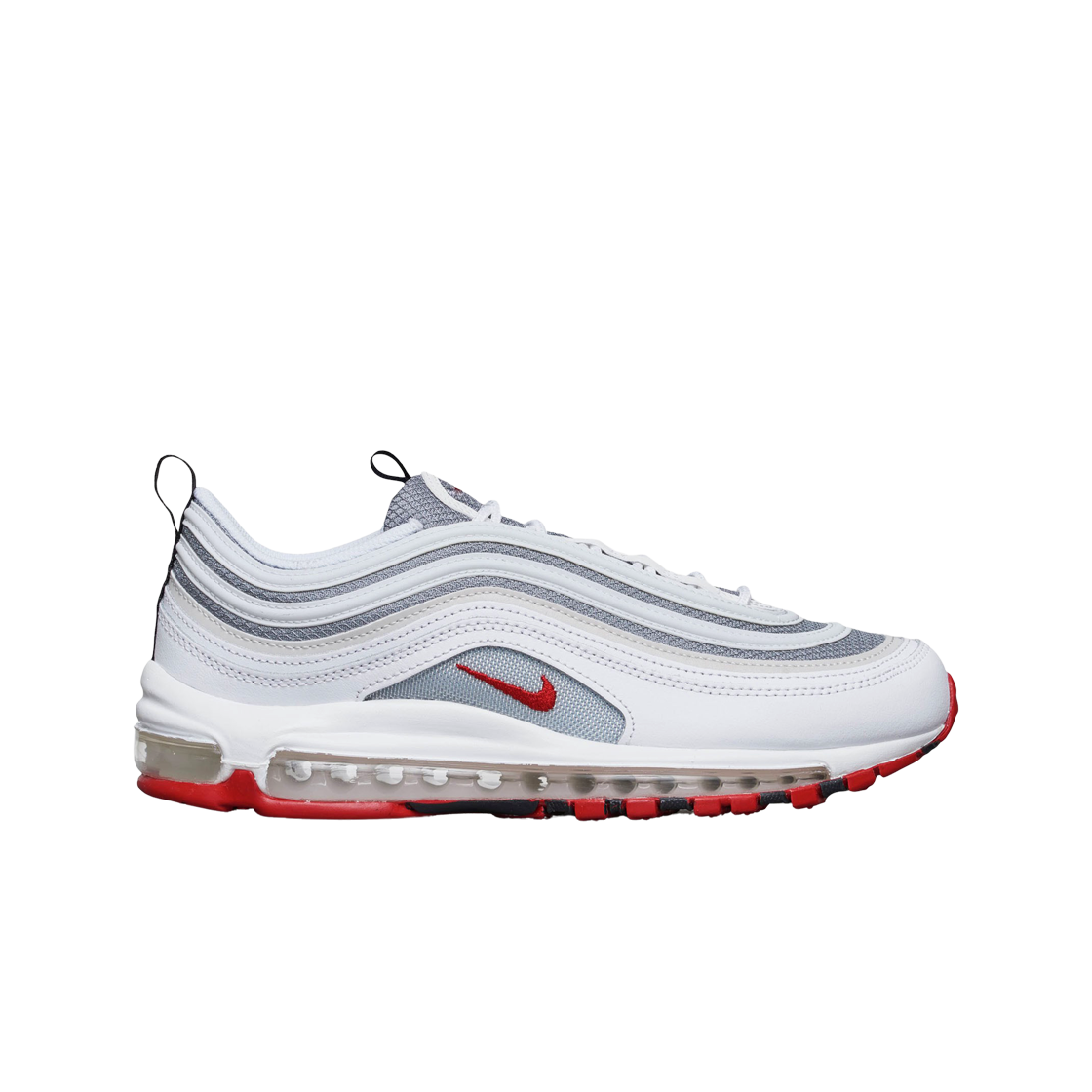 나이키 에어맥스 97 화이트 앤 바시티 레드(Nike Air Max 97 White and Varsity Red)