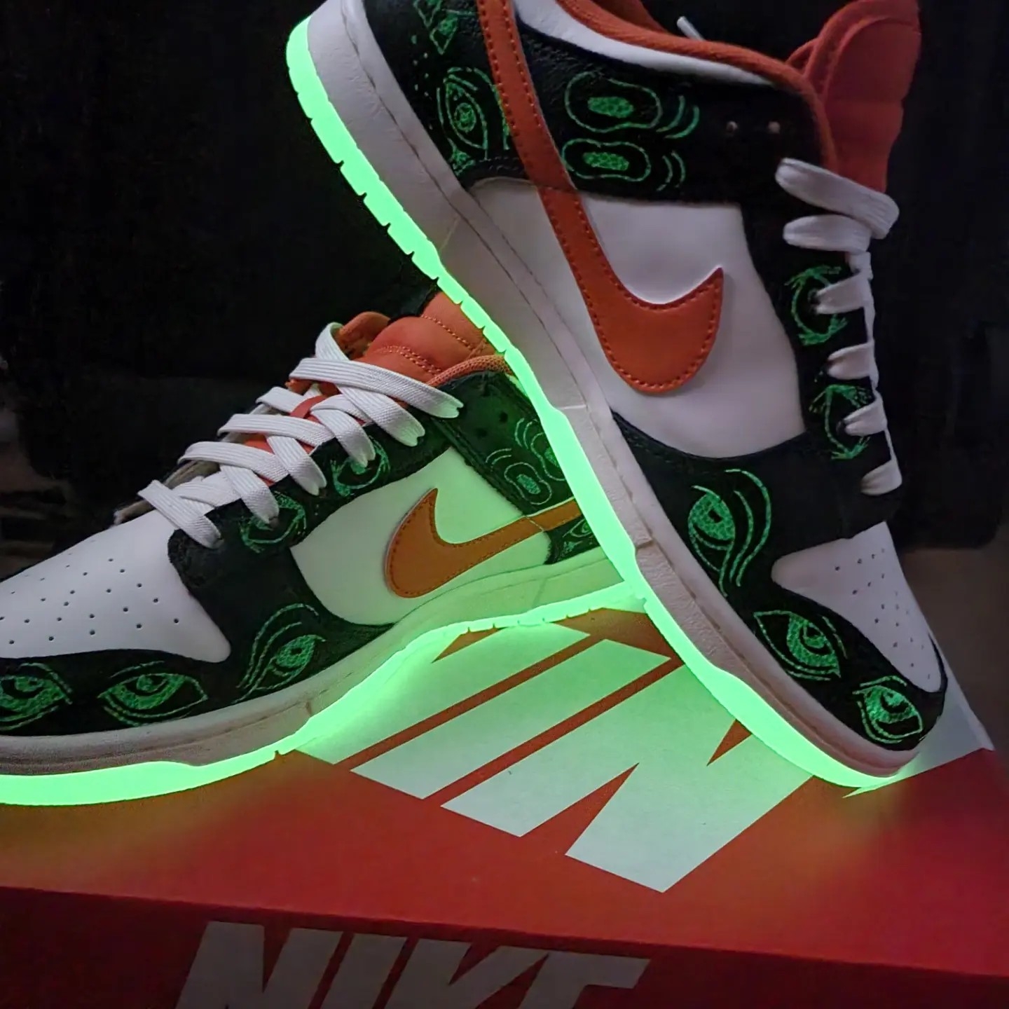 Nike Dunk Low Retro PRM Halloween 착용 스타일