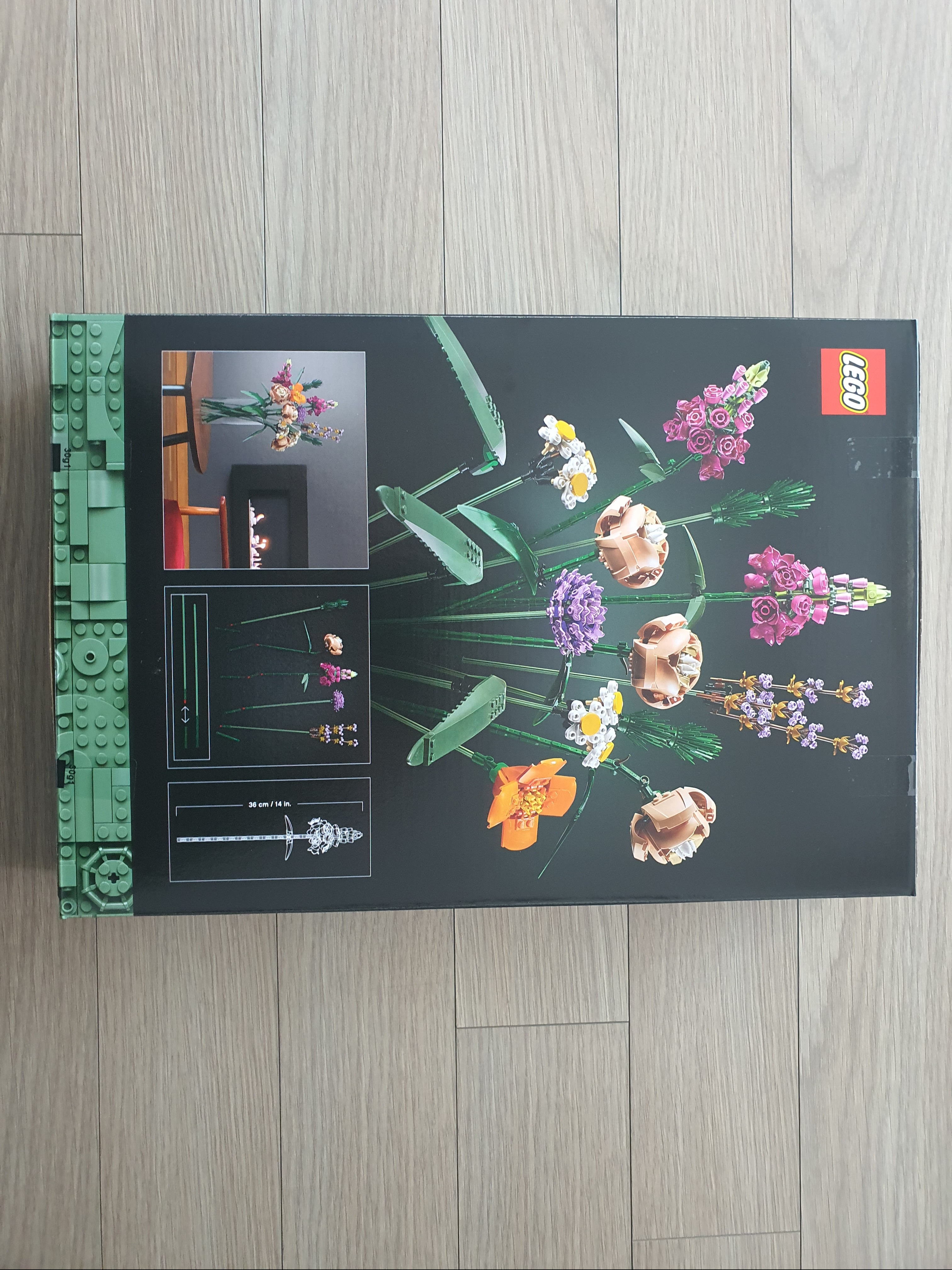 Lego Flower Bouquet 착용 스타일 - 2