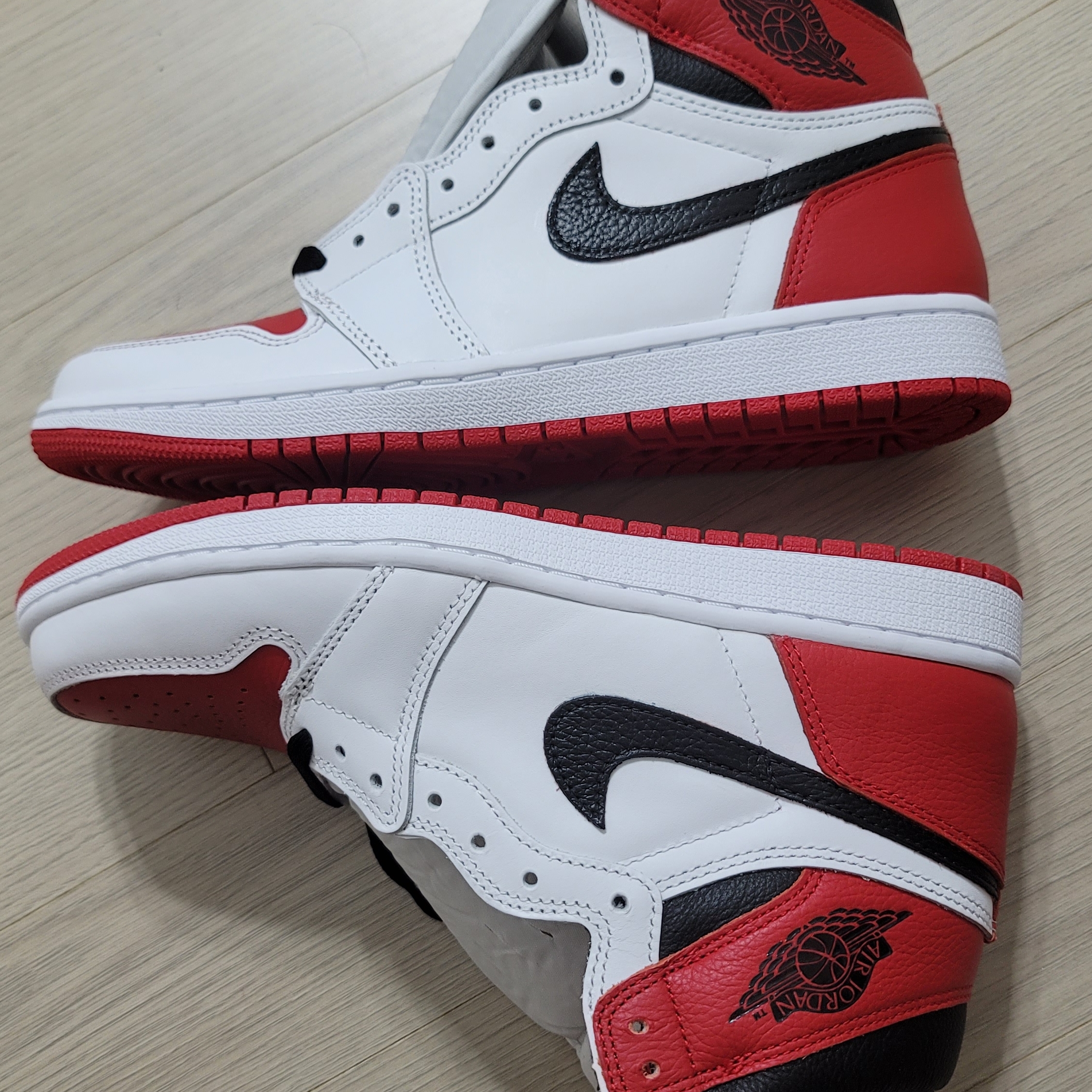 Jordan 1 Retro High OG Heritage 착용 스타일 - 1