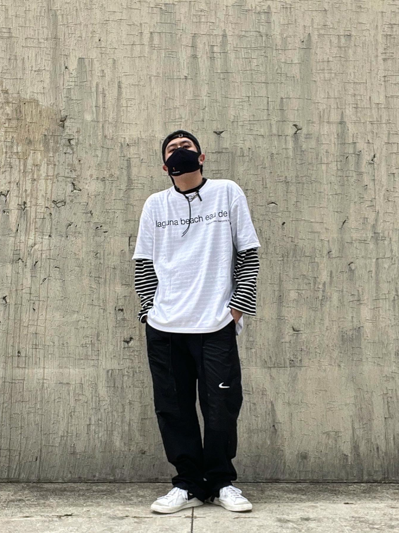Nike Blazer Low '77 Vintage Black, Nike x Off-White NRG Pants Black 착용 스타일 - 2