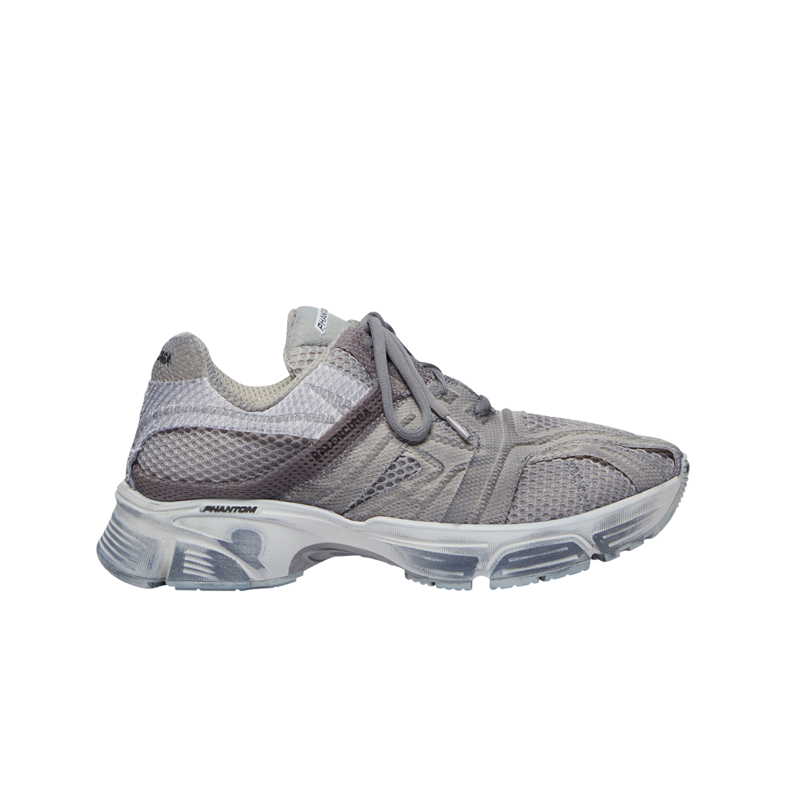 발렌시아가 워시드 팬텀 스니커즈 그레이