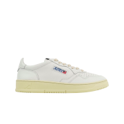Autry Medalist Low Leather Sneakers White