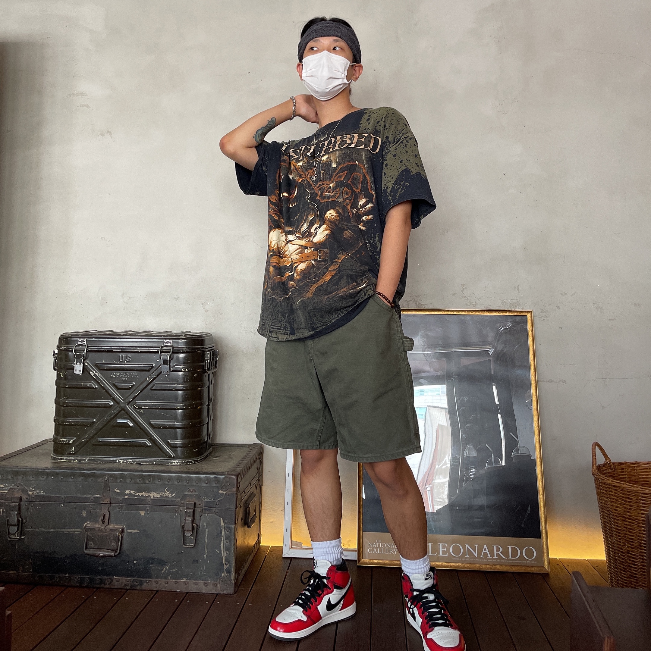 Jordan 1 Retro High OG Defiant SB LA to Chicago 착용 스타일