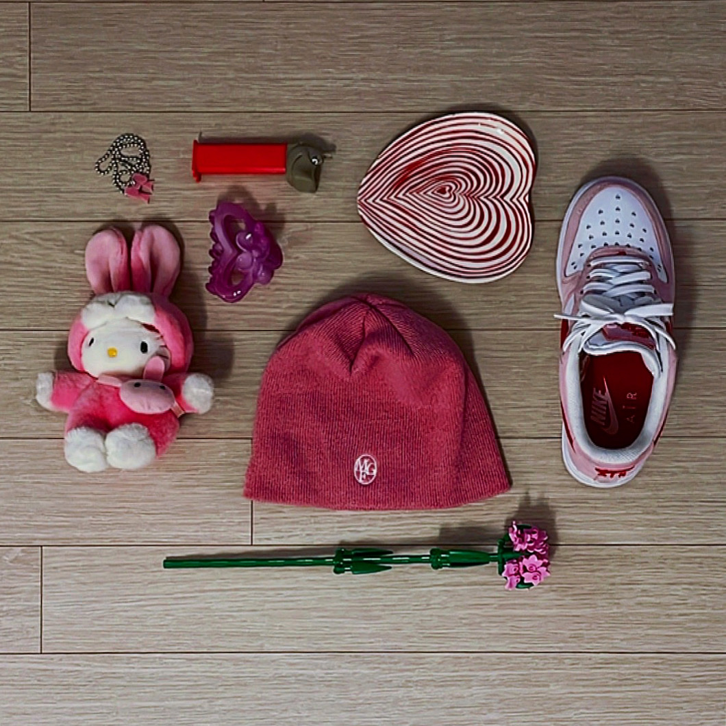 Nike Air Force 1 '07 QS Valentine's Day 착용 스타일