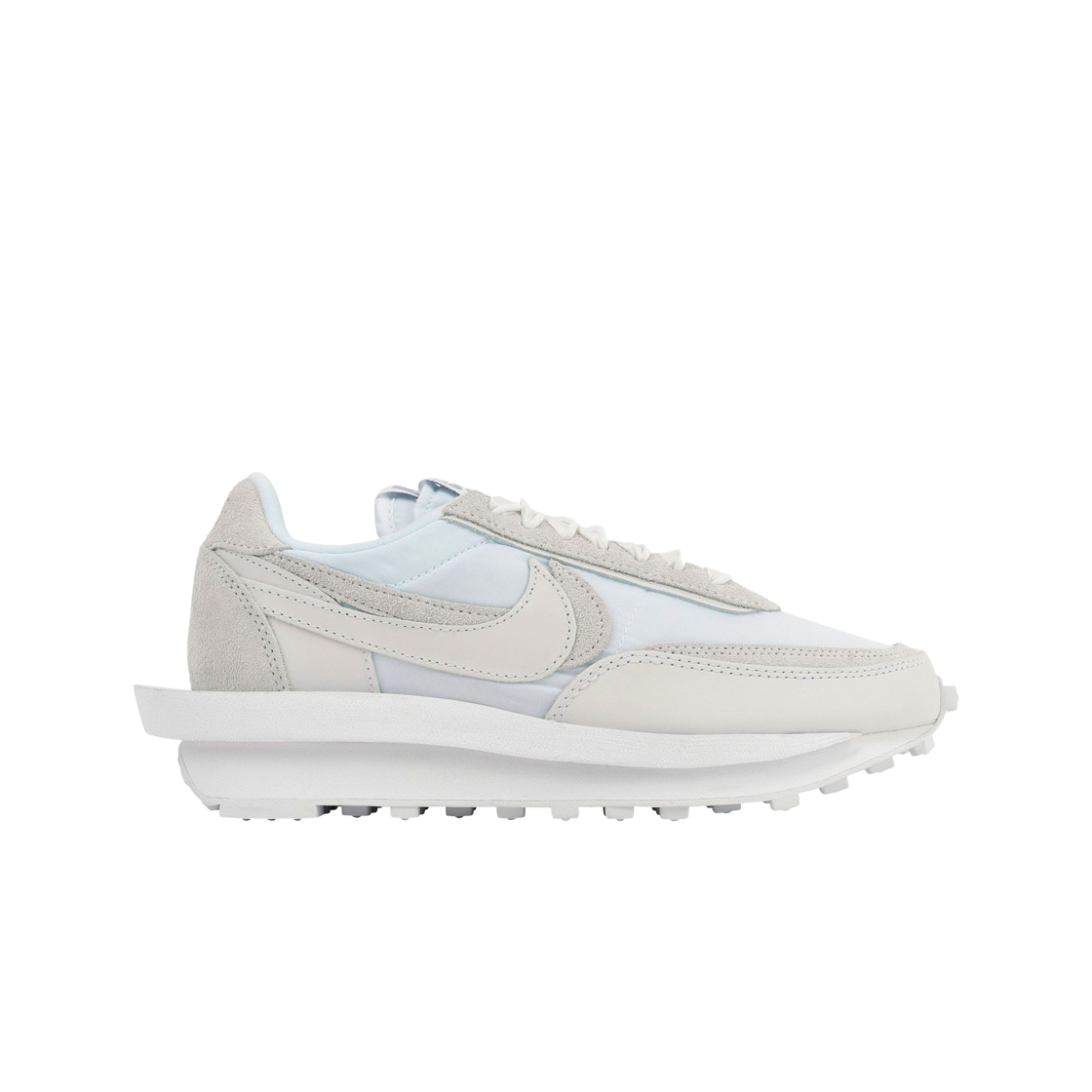 나이키 x 사카이 LD와플 화이트 나일론(Nike x Sacai LDWaffle White Nylon)