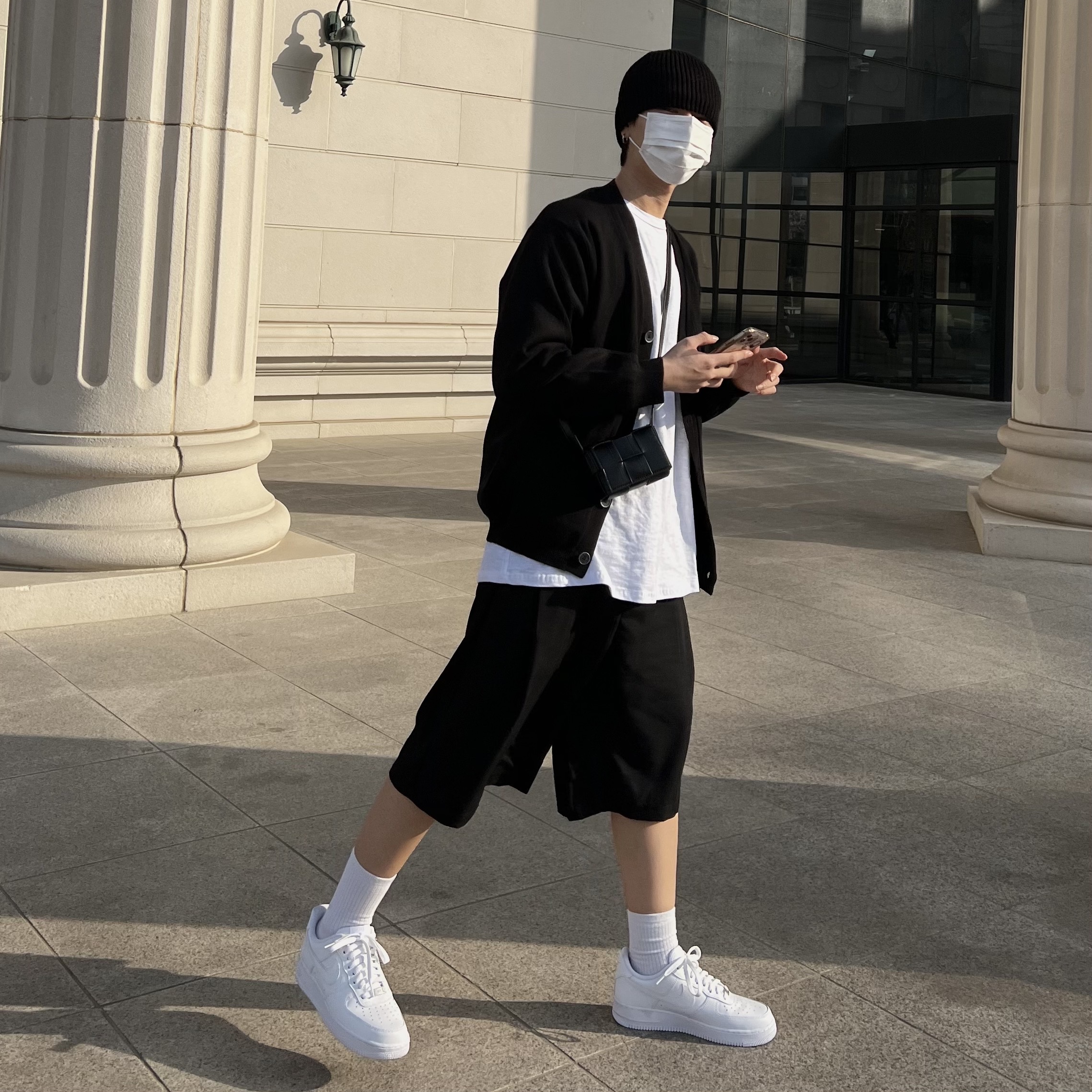 Nike Air Force 1 '07 Low White 착용 스타일 - 4